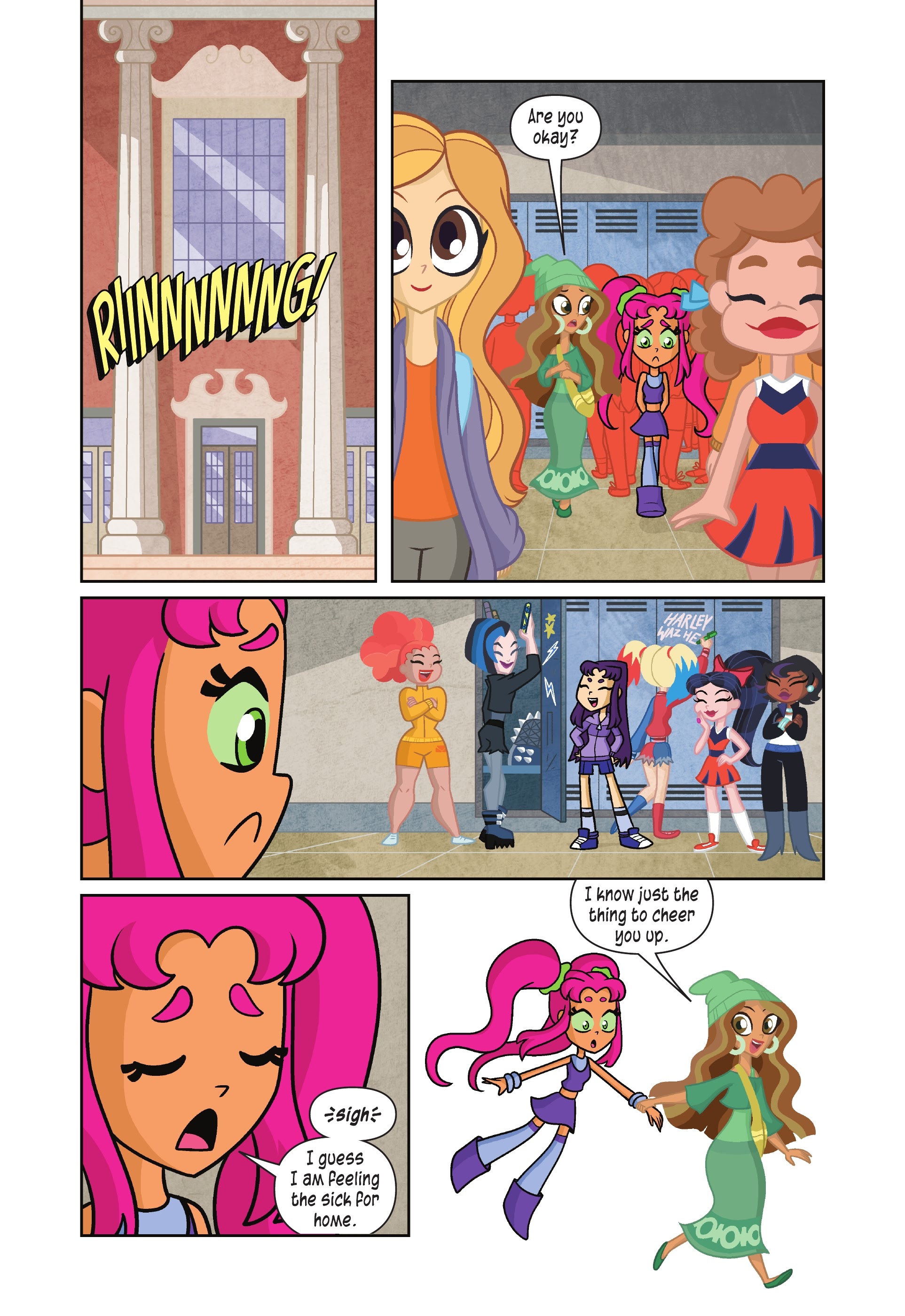 Read online Teen Titans Go!/DC Super Hero Girls: Exchange Students comic -  Issue # TPB (Part 1) - 49