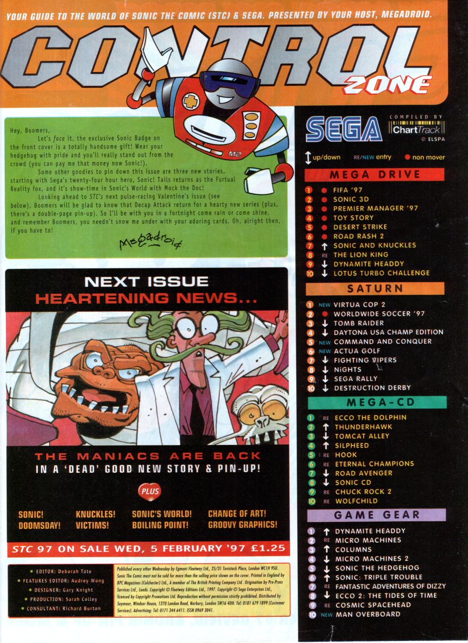 Read online Sonic the Comic comic -  Issue #96 - 2