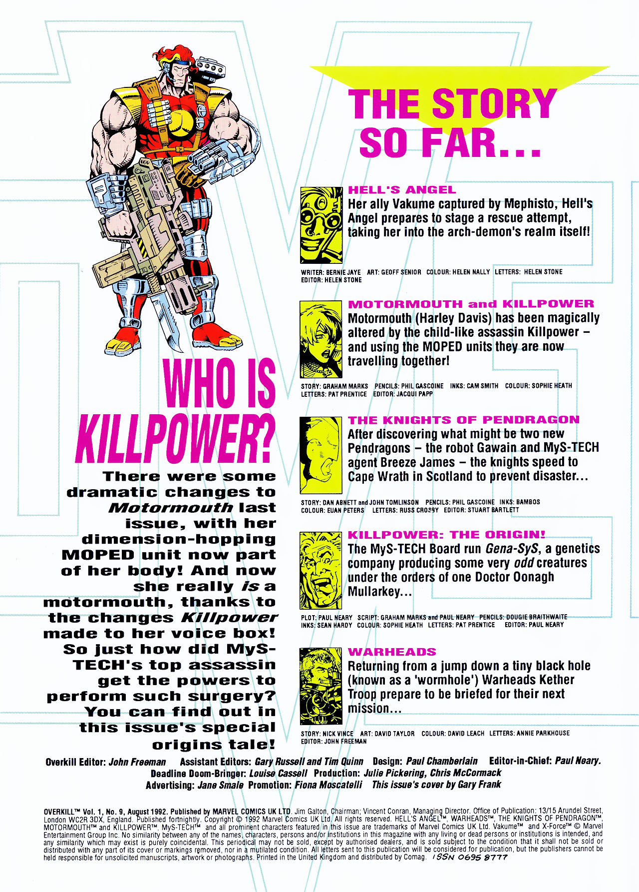 Read online Overkill comic -  Issue #9 - 2