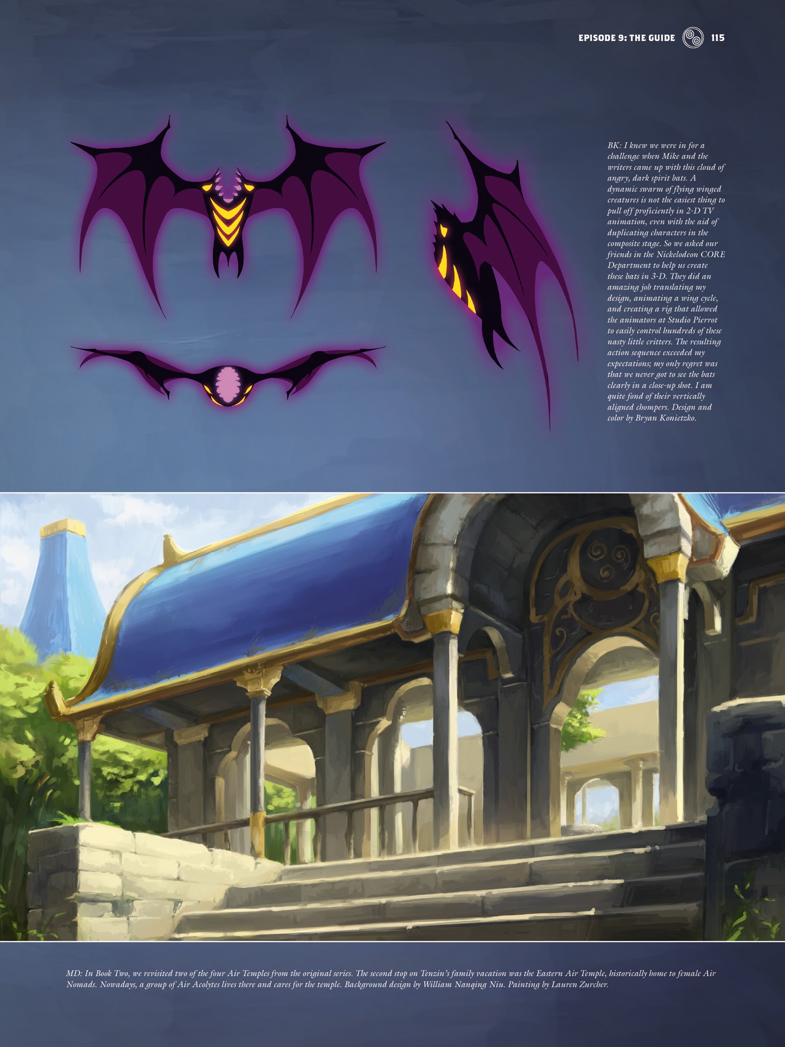 Read online The Legend of Korra: The Art of the Animated Series comic -  Issue # TPB 2 - 106