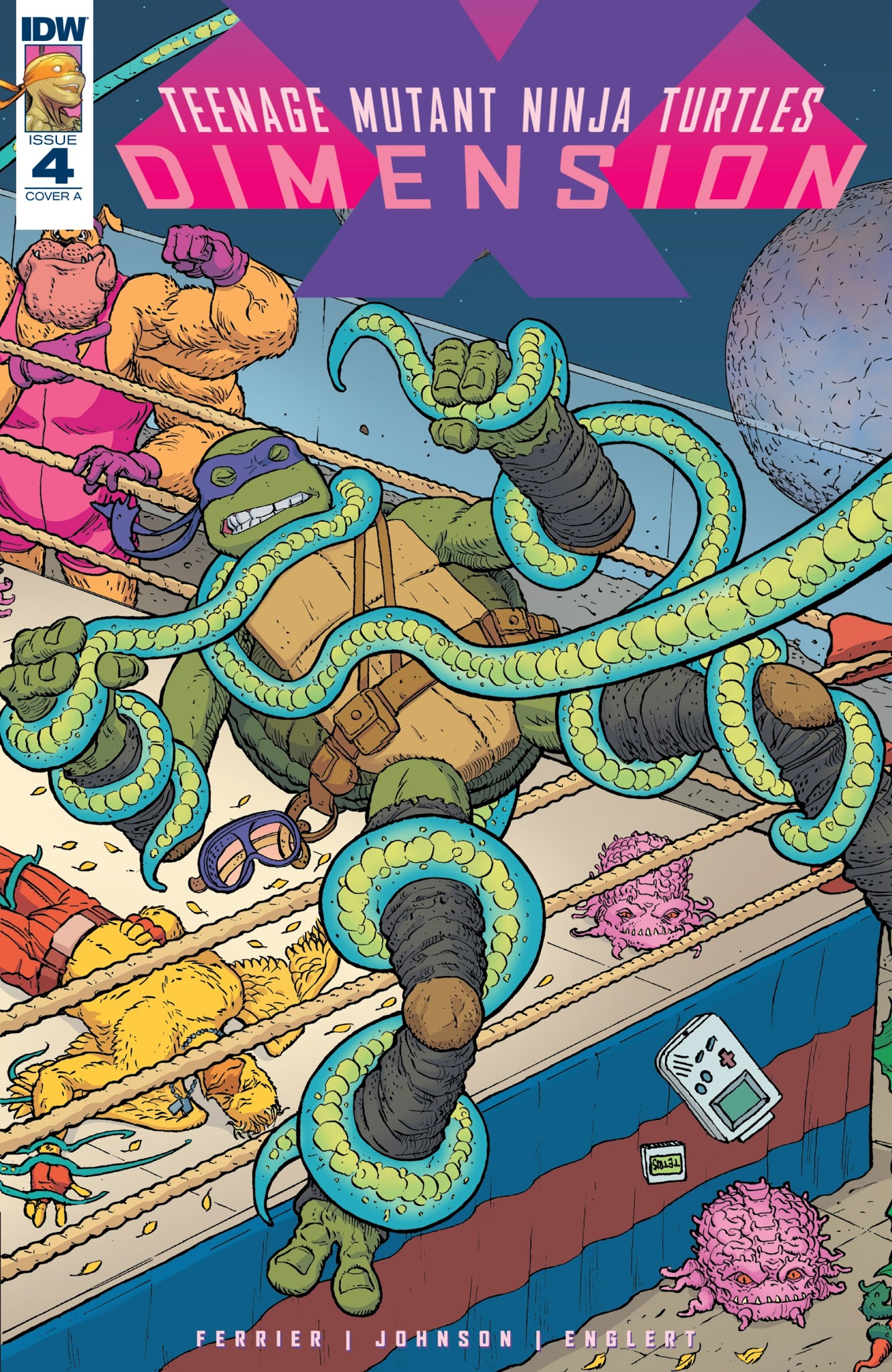 Read online Teenage Mutant Ninja Turtles: Dimension X comic -  Issue #4 - 1