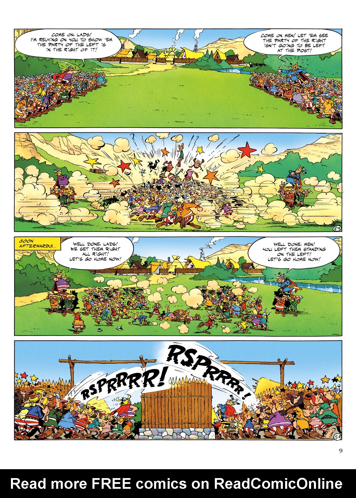 Read online Asterix comic -  Issue #25 - 10