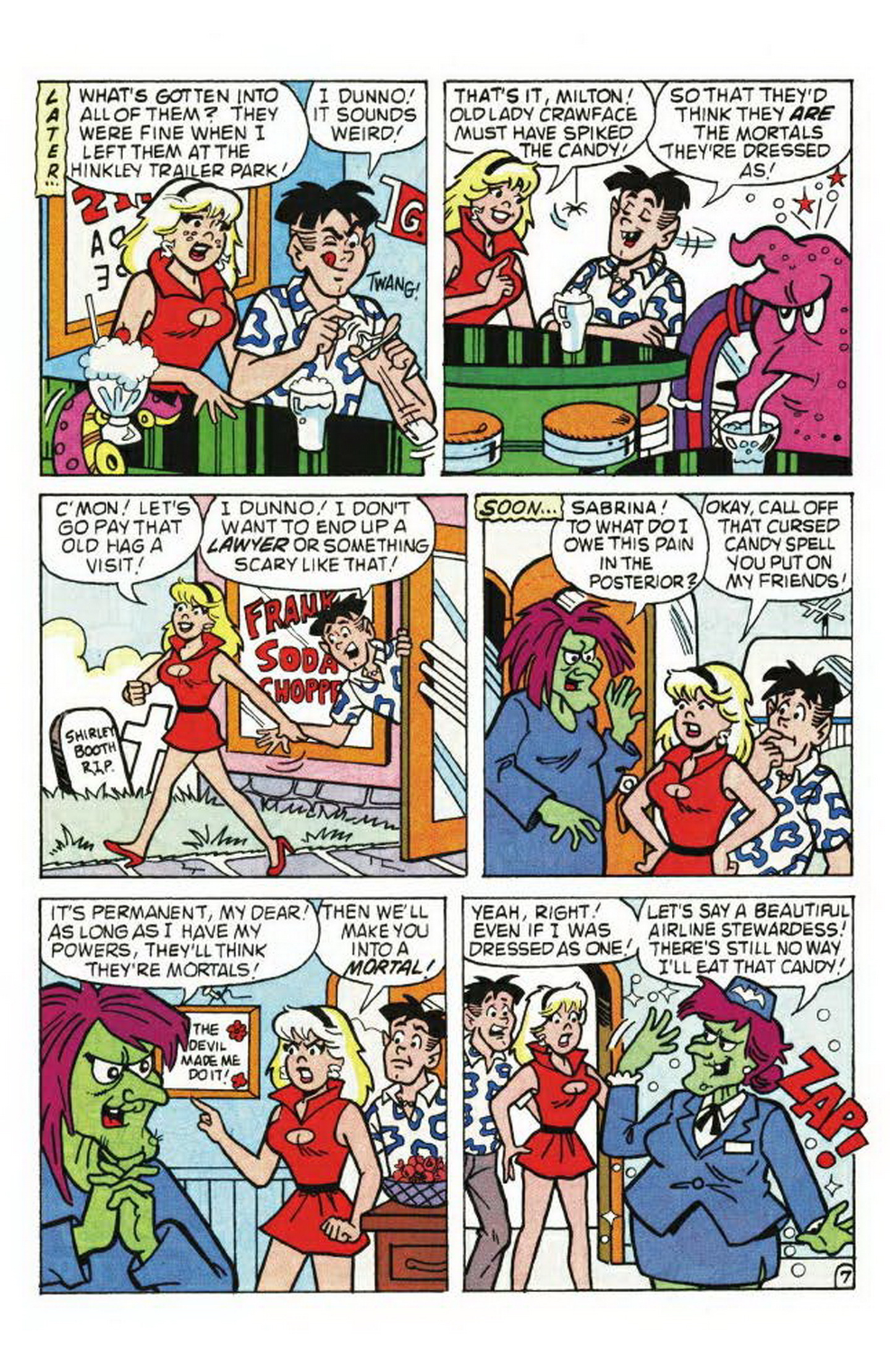 Read online Sabrina the Teenage Witch: 50 Magical Stories comic -  Issue # TPB (Part 1) - 42