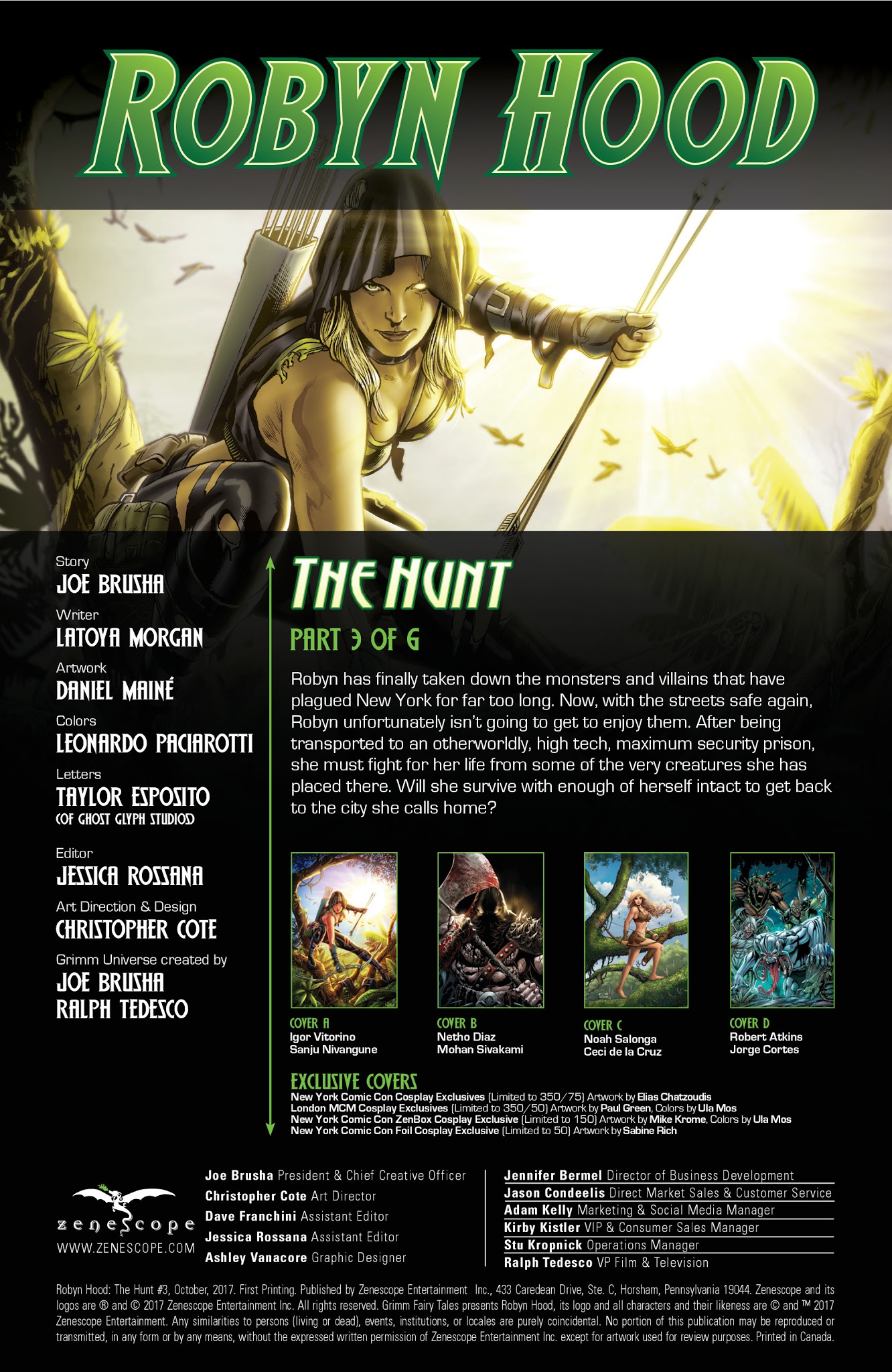 Read online Robyn Hood: The Hunt comic -  Issue #3 - 2