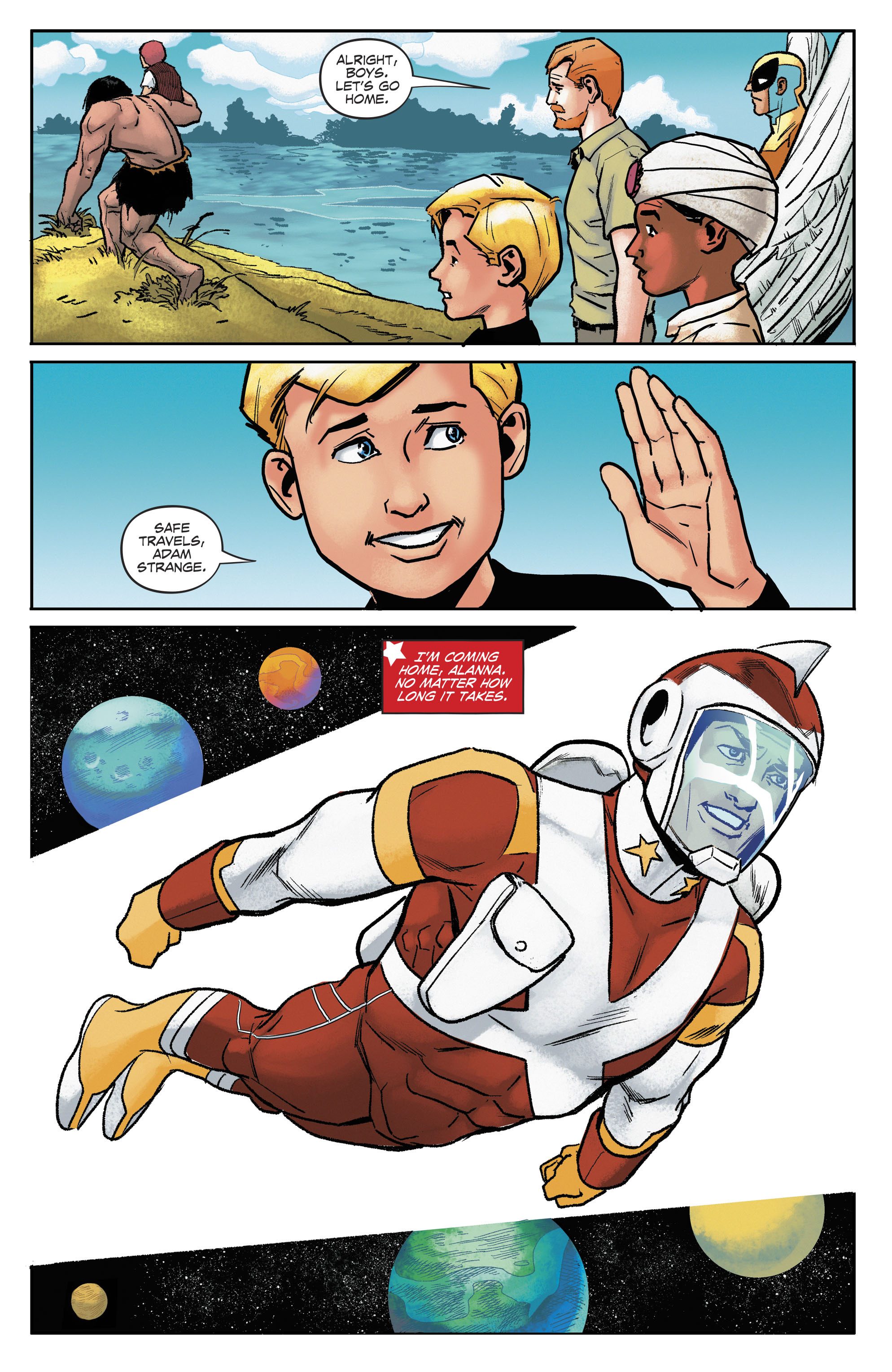 Read online Adam Strange/Future Quest Special comic -  Issue # Full - 30