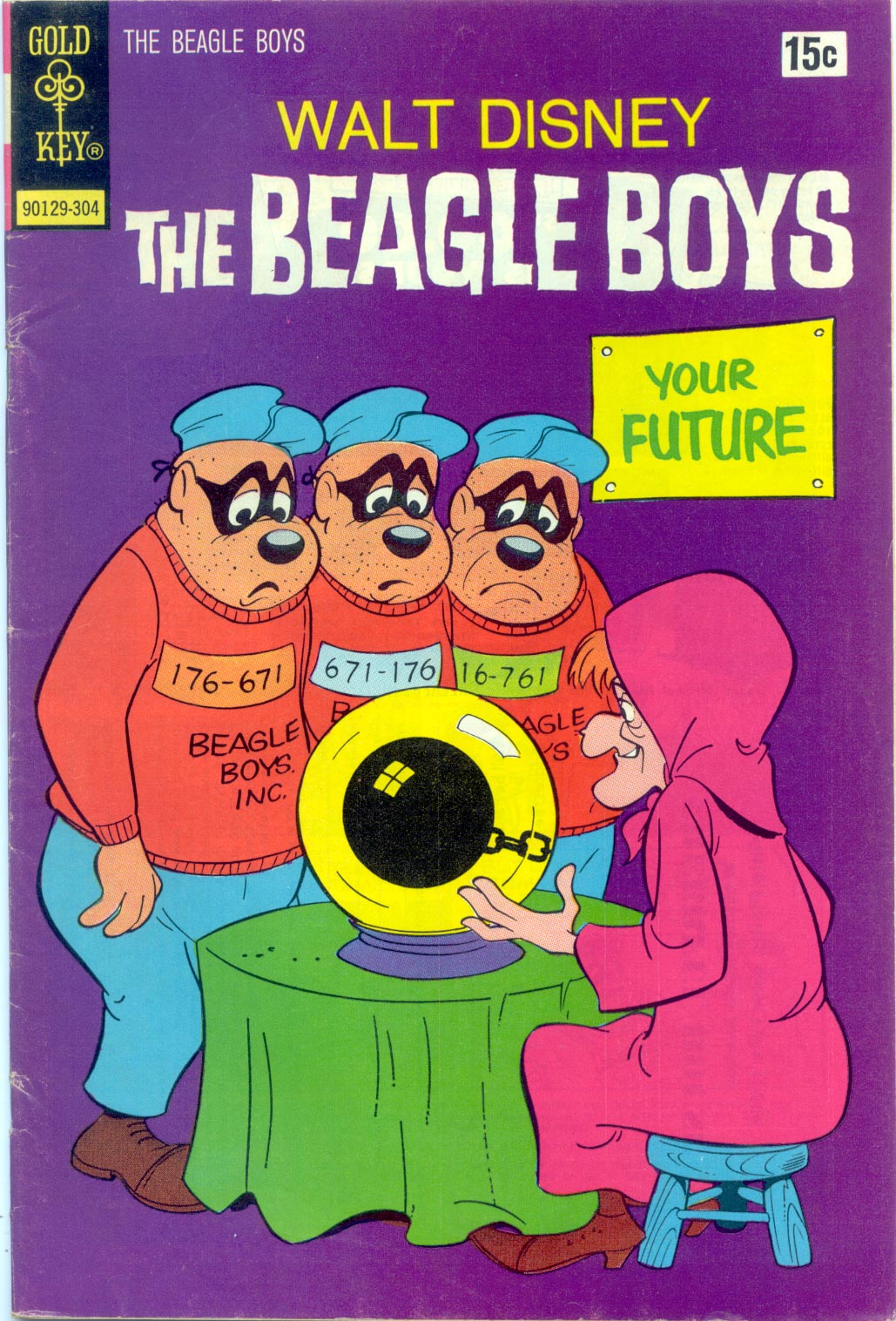 Read online Walt Disney THE BEAGLE BOYS comic -  Issue #16 - 1