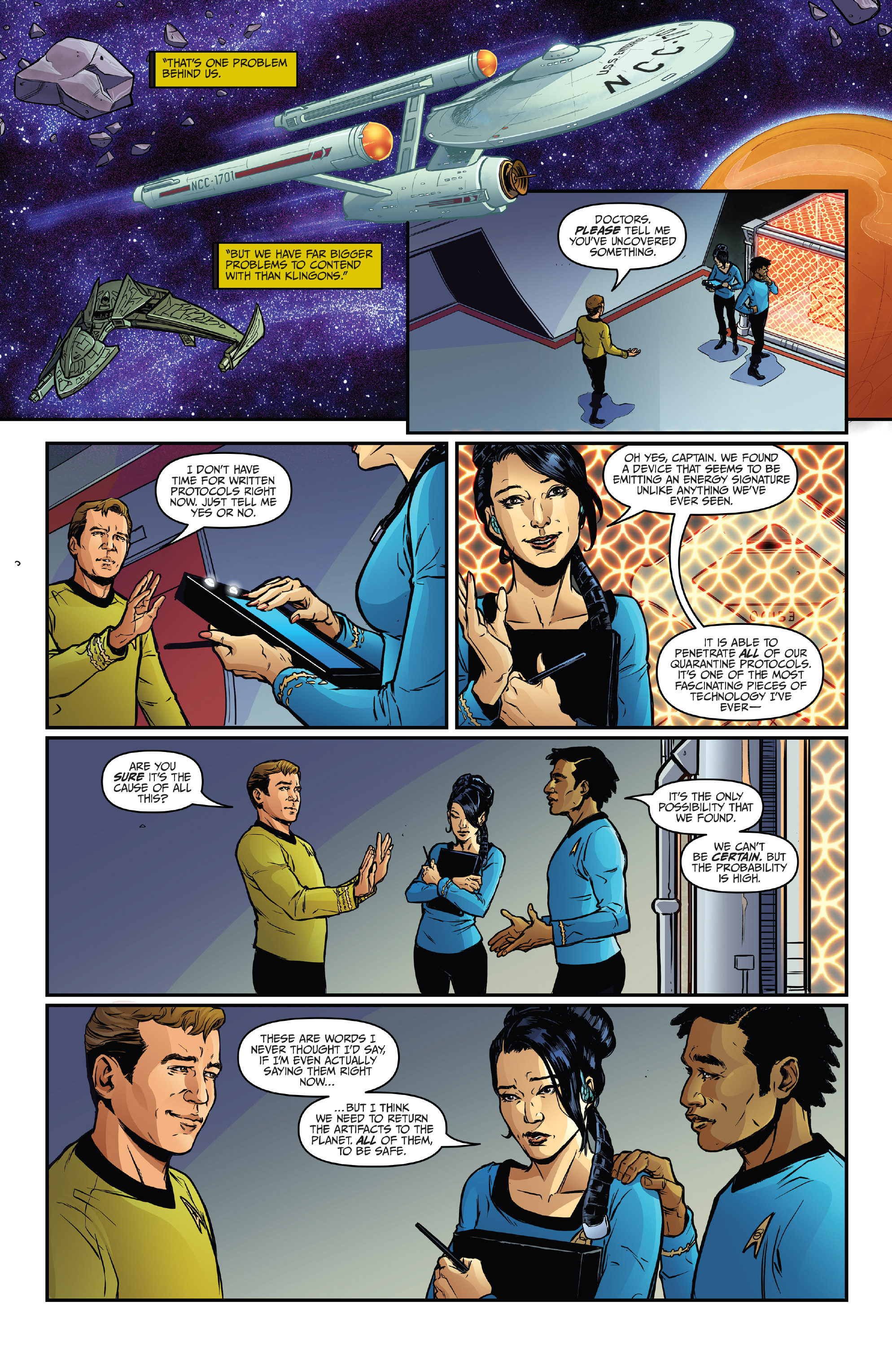 Read online Star Trek: Year Five comic -  Issue #6 - 20