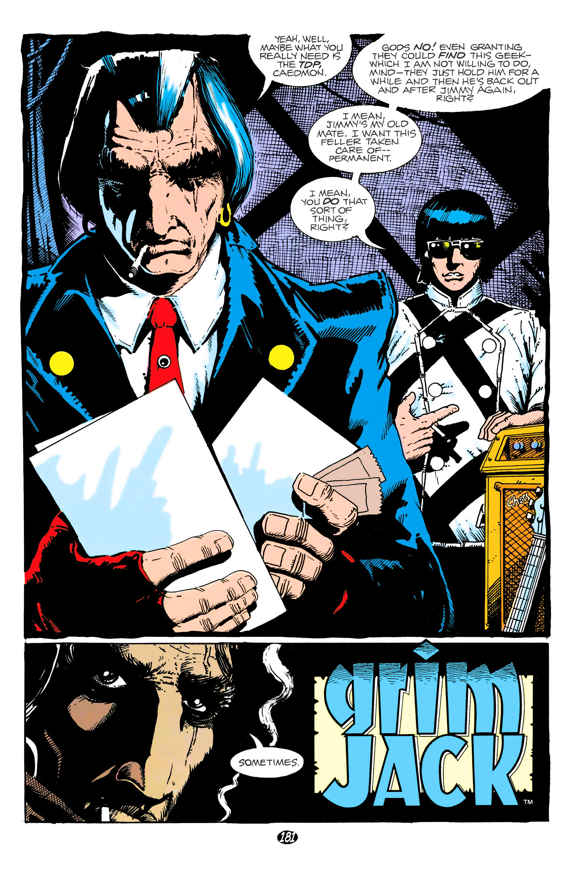 Read online Grimjack comic -  Issue # _TPB 1 - 176
