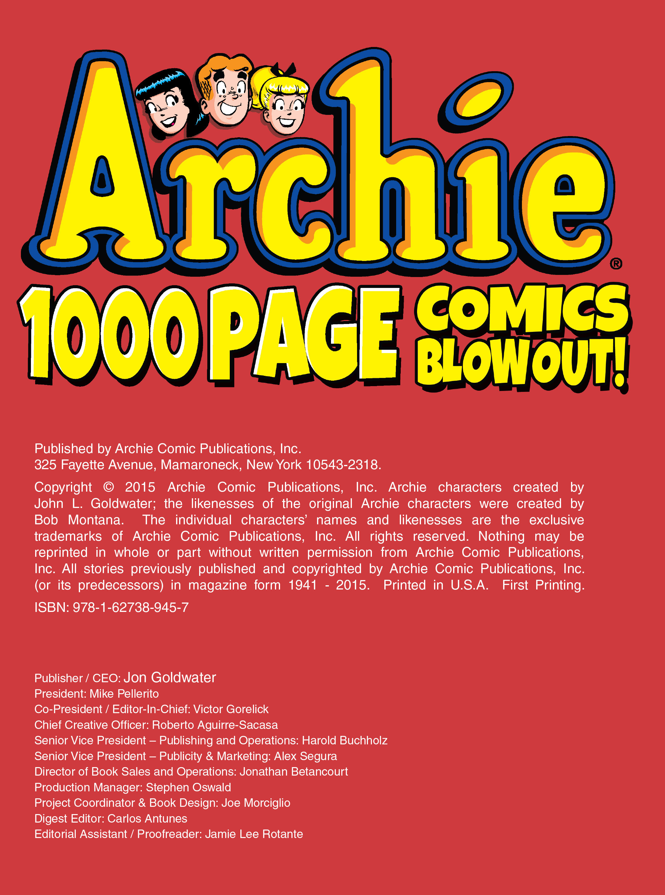 Read online Archie 1000 Page Comics Blowout! comic -  Issue # TPB (Part 1) - 2