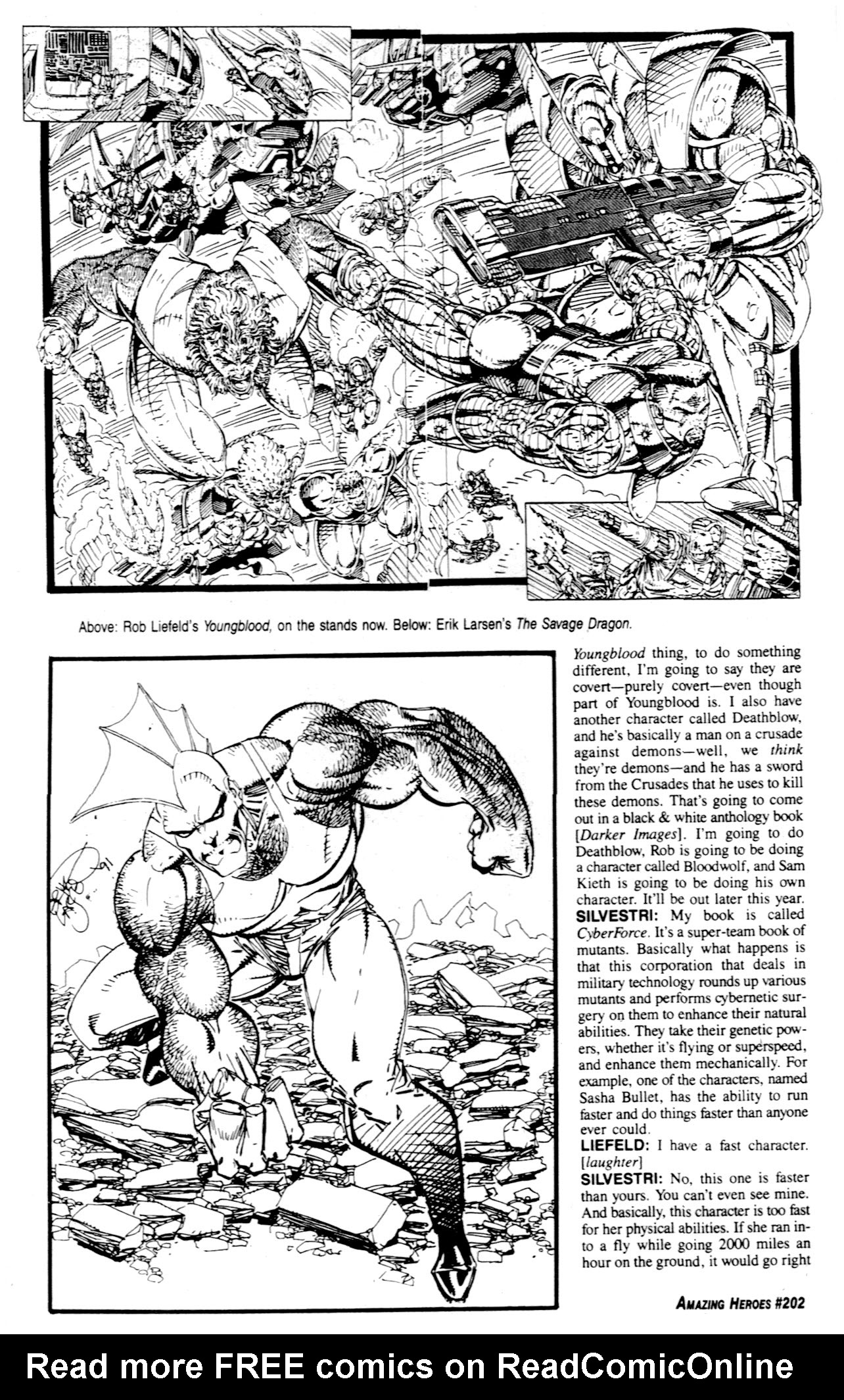 Read online Amazing Heroes comic -  Issue #202 - 29