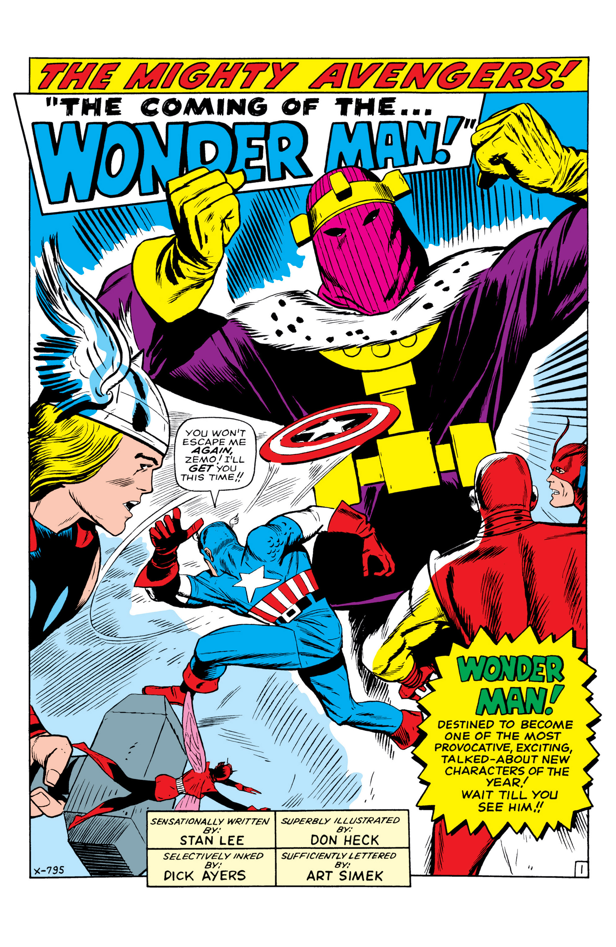 Read online Marvel Masterworks: The Avengers comic -  Issue # TPB 1 (Part 2) - 96