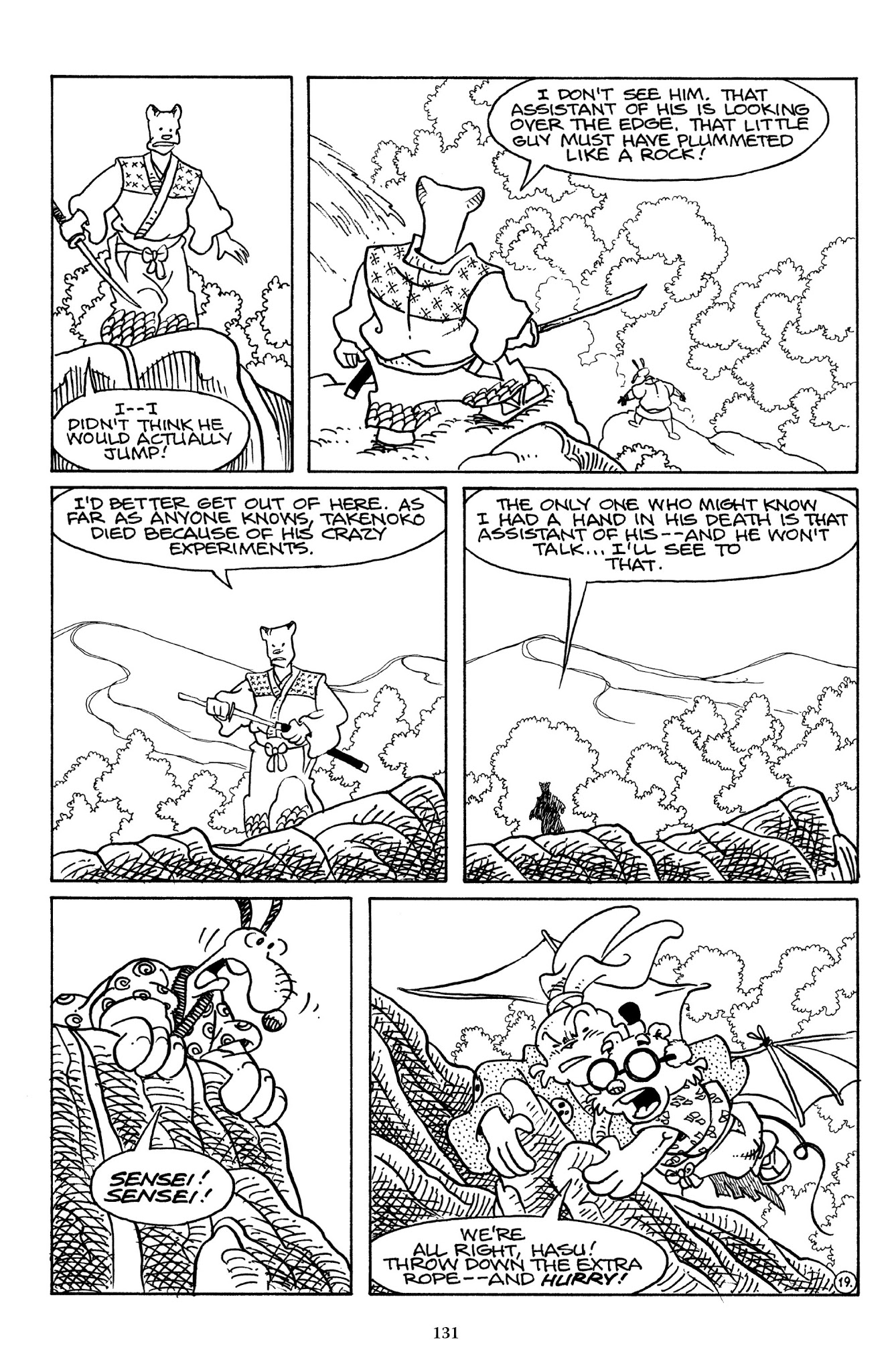 Read online The Usagi Yojimbo Saga comic -  Issue # TPB 5 - 128