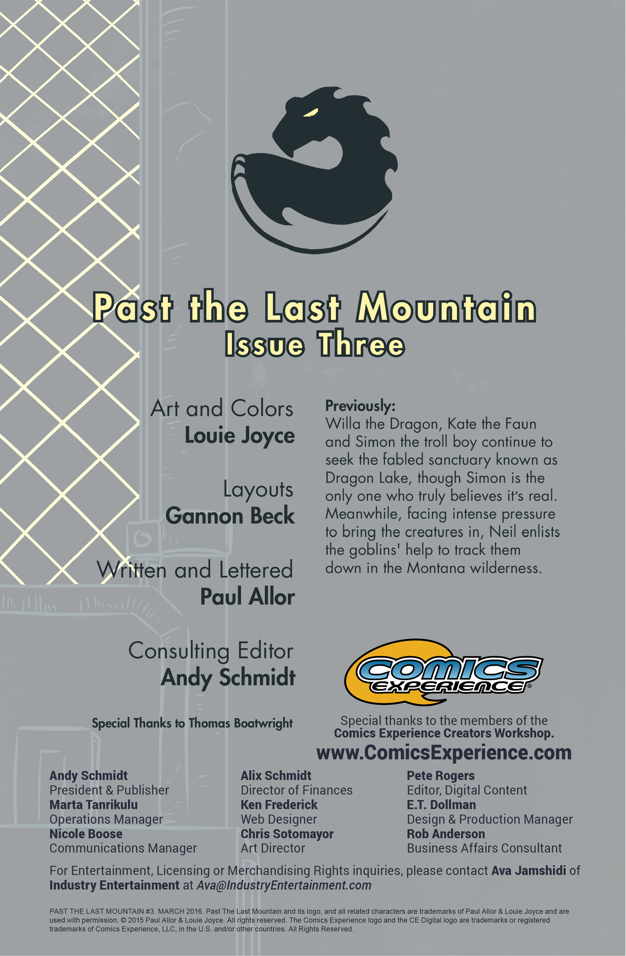 Read online Past the Last Mountain comic -  Issue #3 - 2