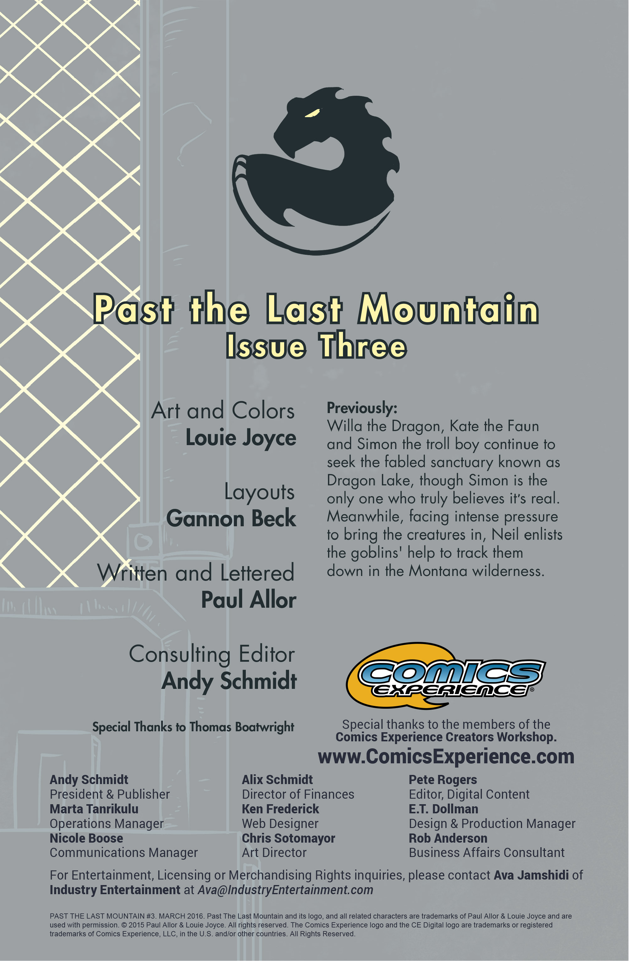 Read online Past the Last Mountain comic -  Issue #3 - 2