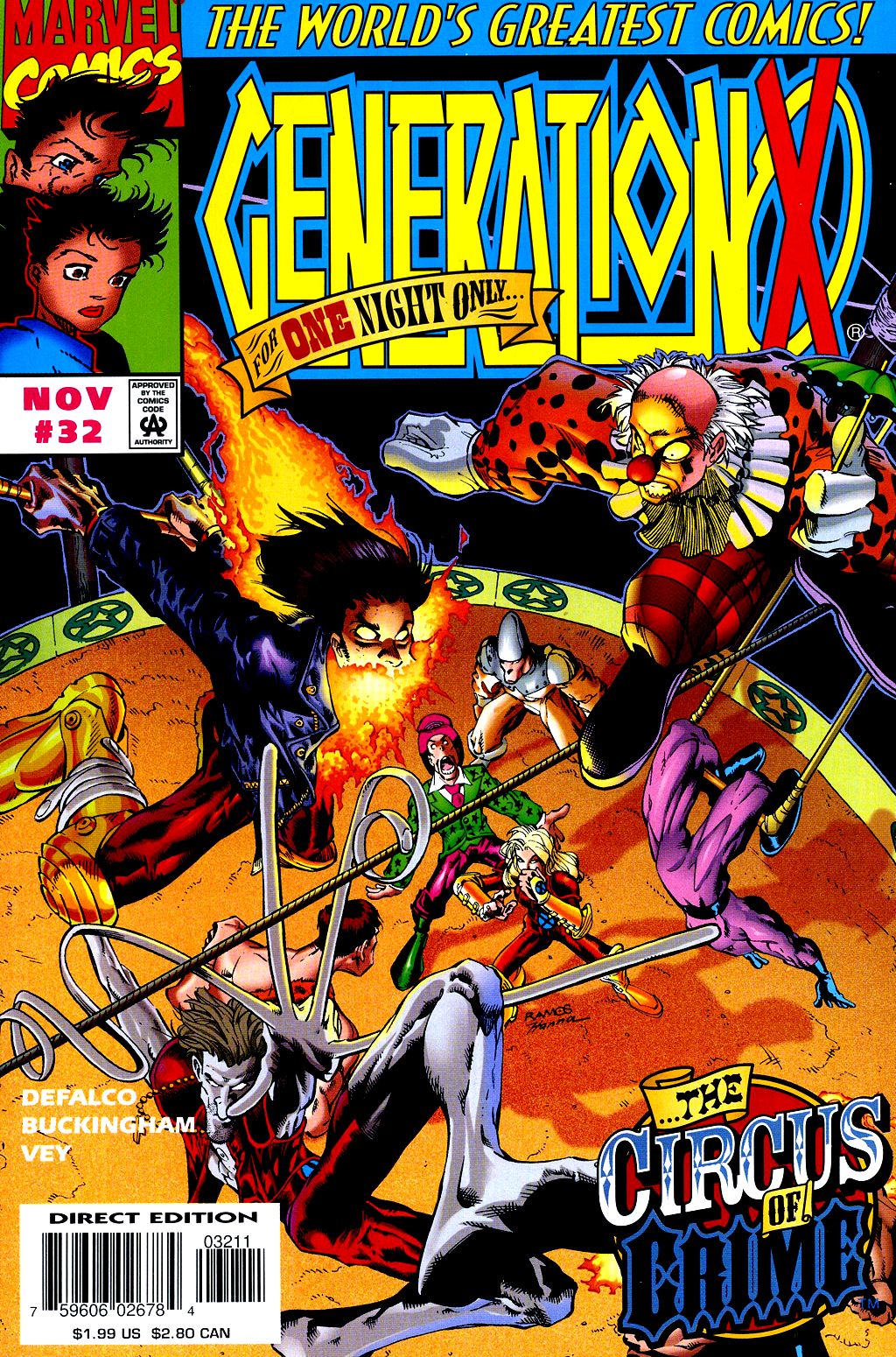 Read online Generation X comic -  Issue #32 - 1