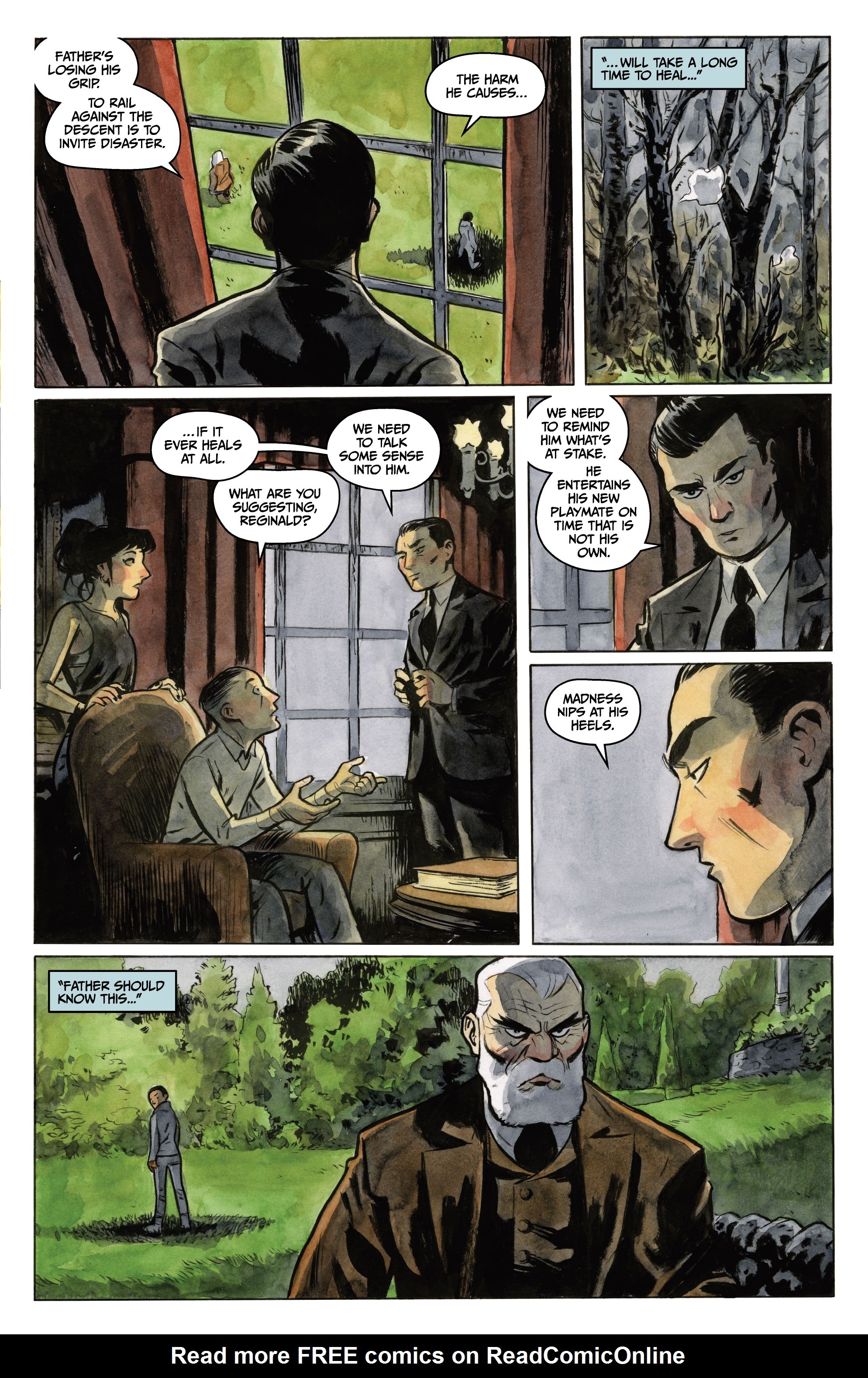 Read online Manor Black: Fire in the Blood comic -  Issue #1 - 7