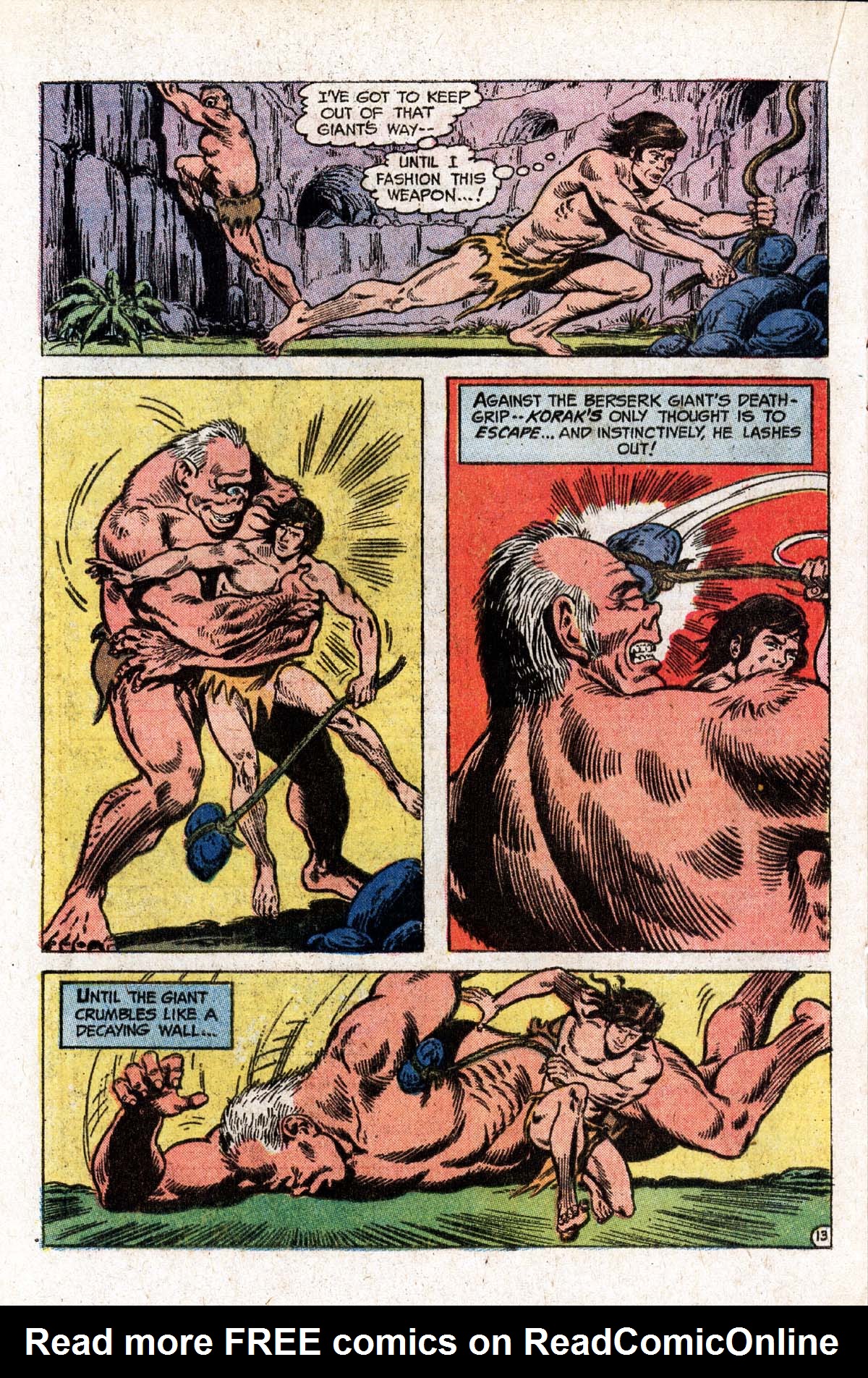 Read online Korak, Son of Tarzan (1972) comic -  Issue #52 - 22