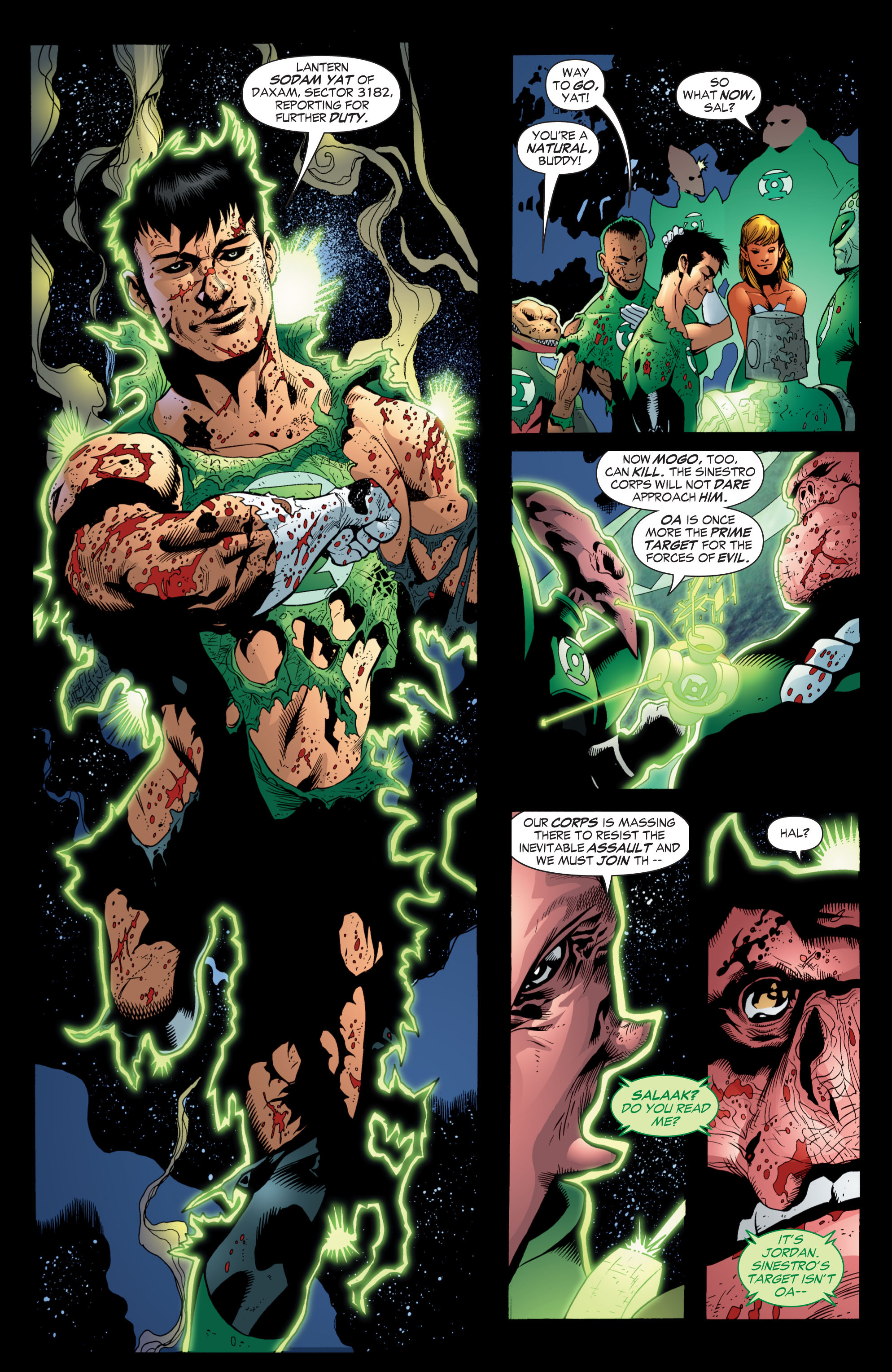 Read online Green Lantern: The Sinestro Corps War comic -  Issue # Full - 178