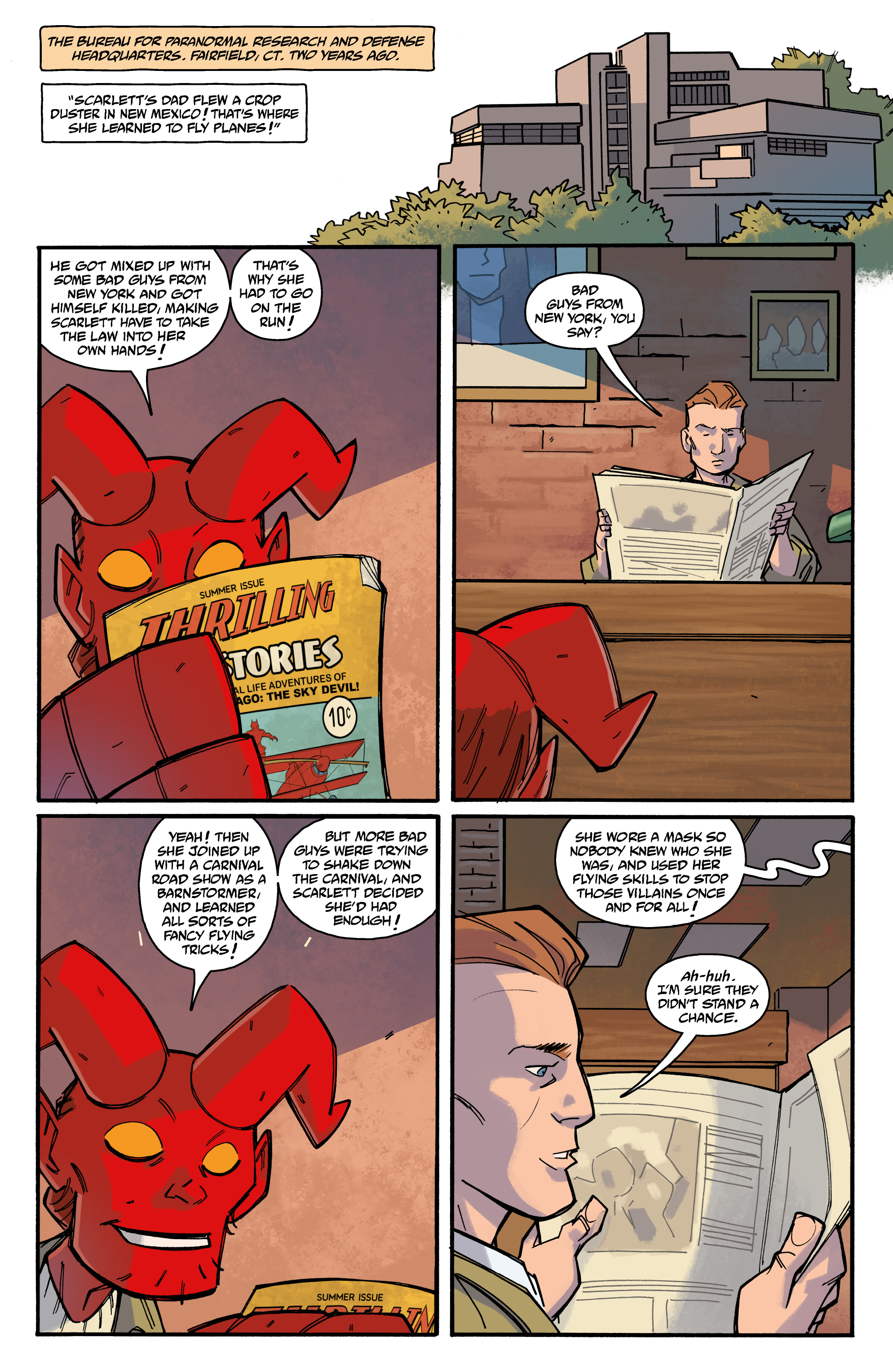 Read online Young Hellboy comic -  Issue #2 - 3