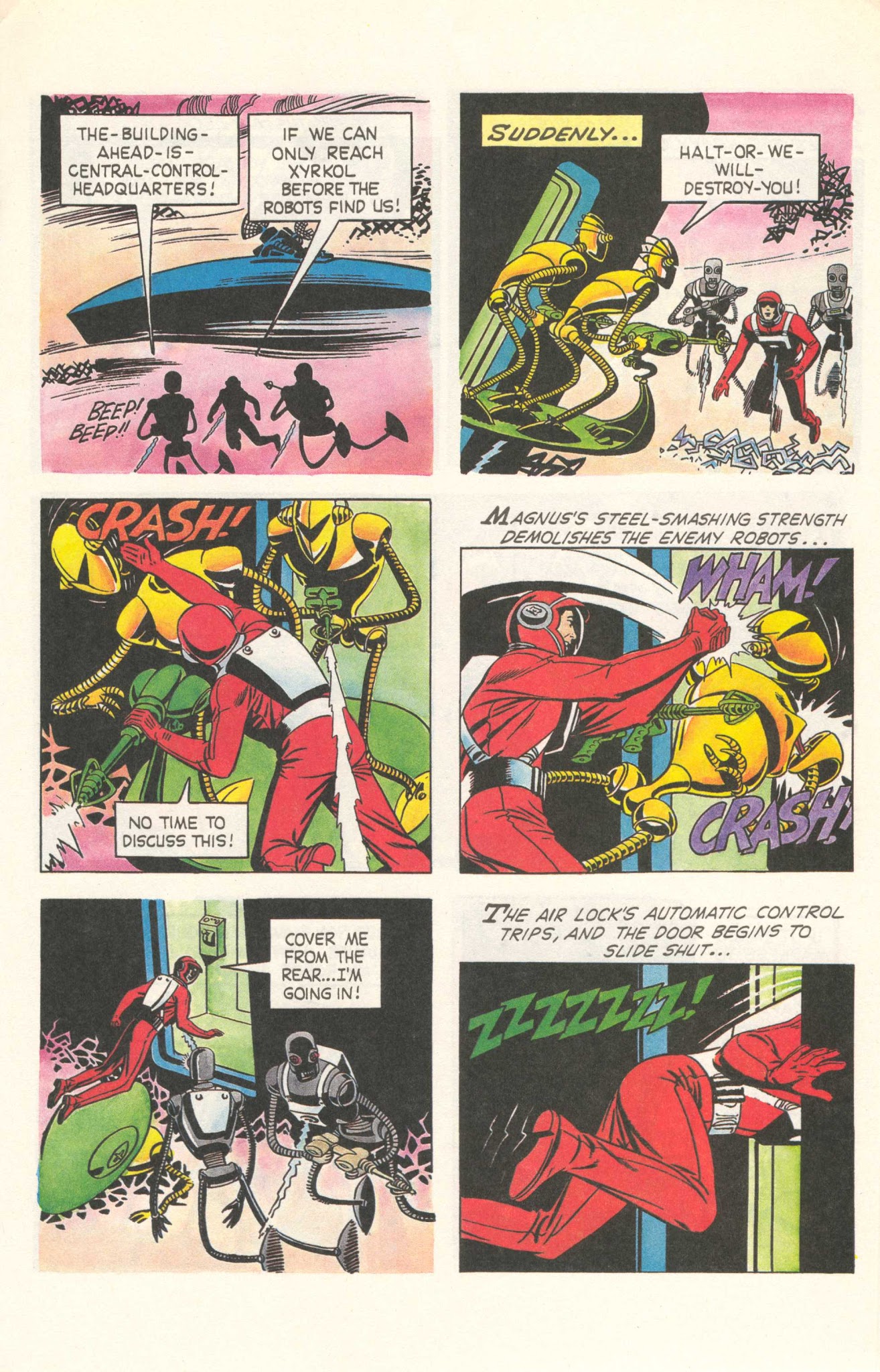 Read online Vintage Magnus, Robot Fighter comic -  Issue #2 - 22