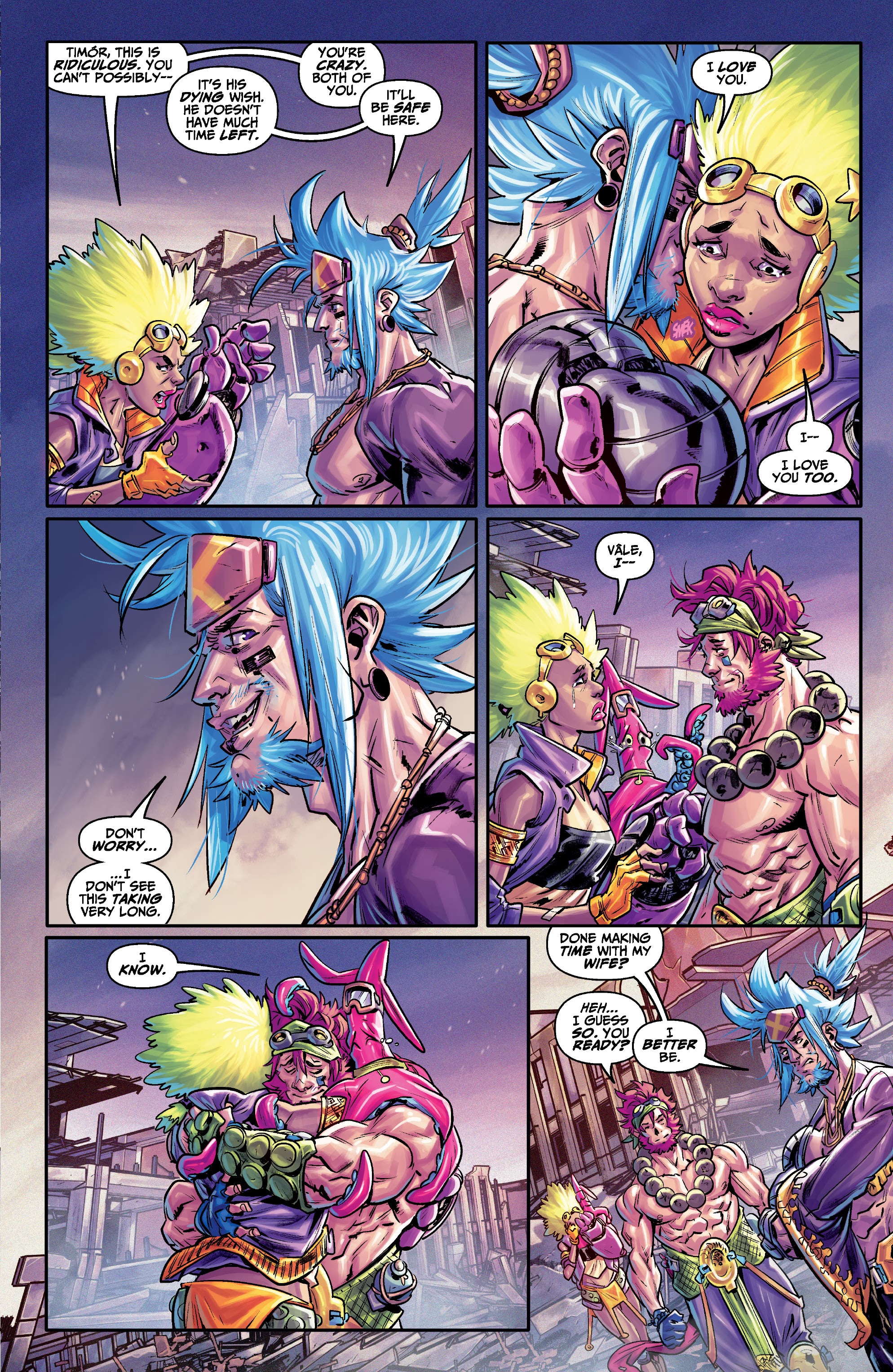 Read online No One Left To Fight II comic -  Issue #4 - 21