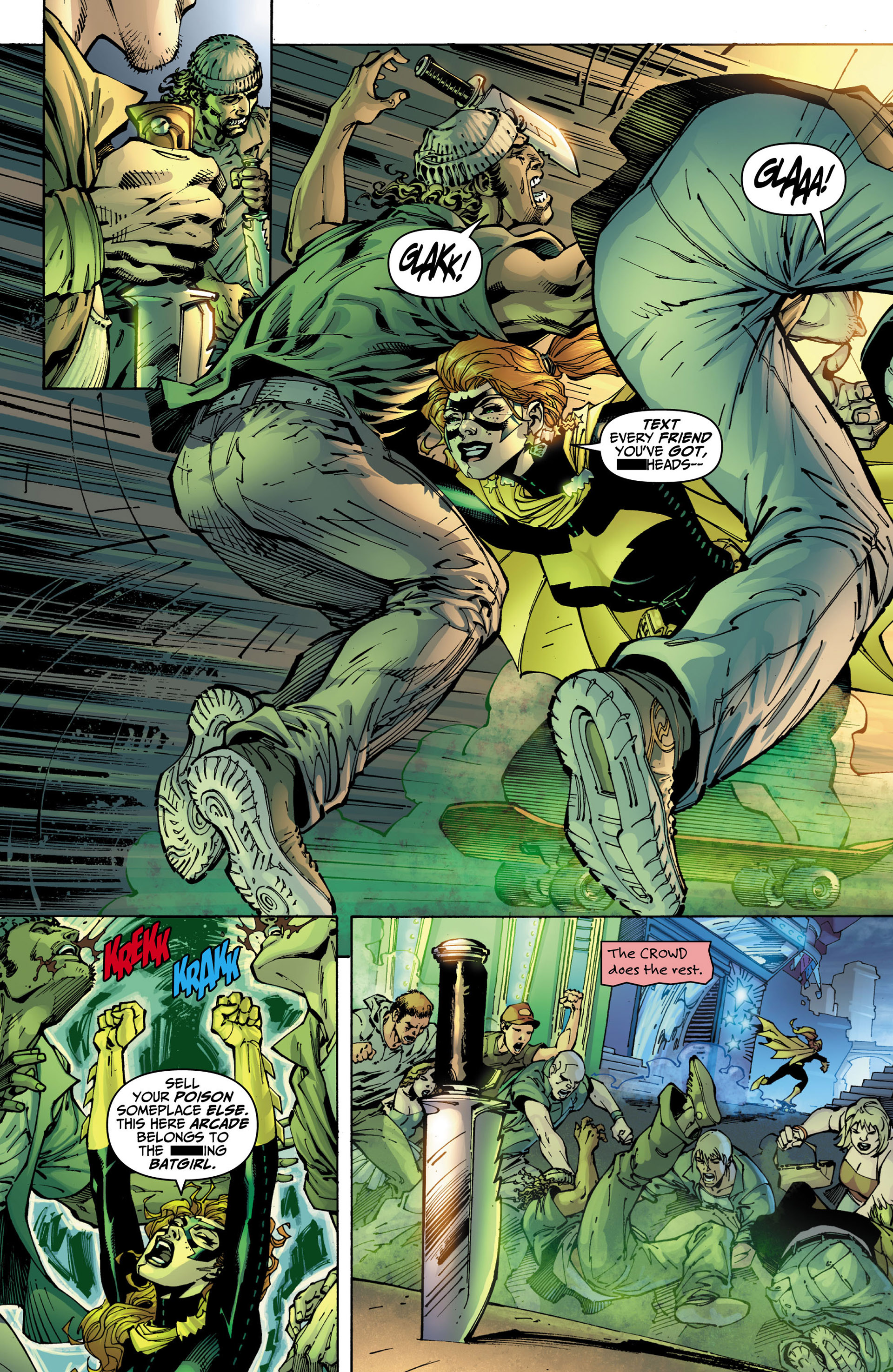 Read online All Star Batman & Robin, The Boy Wonder comic -  Issue #10 - 14