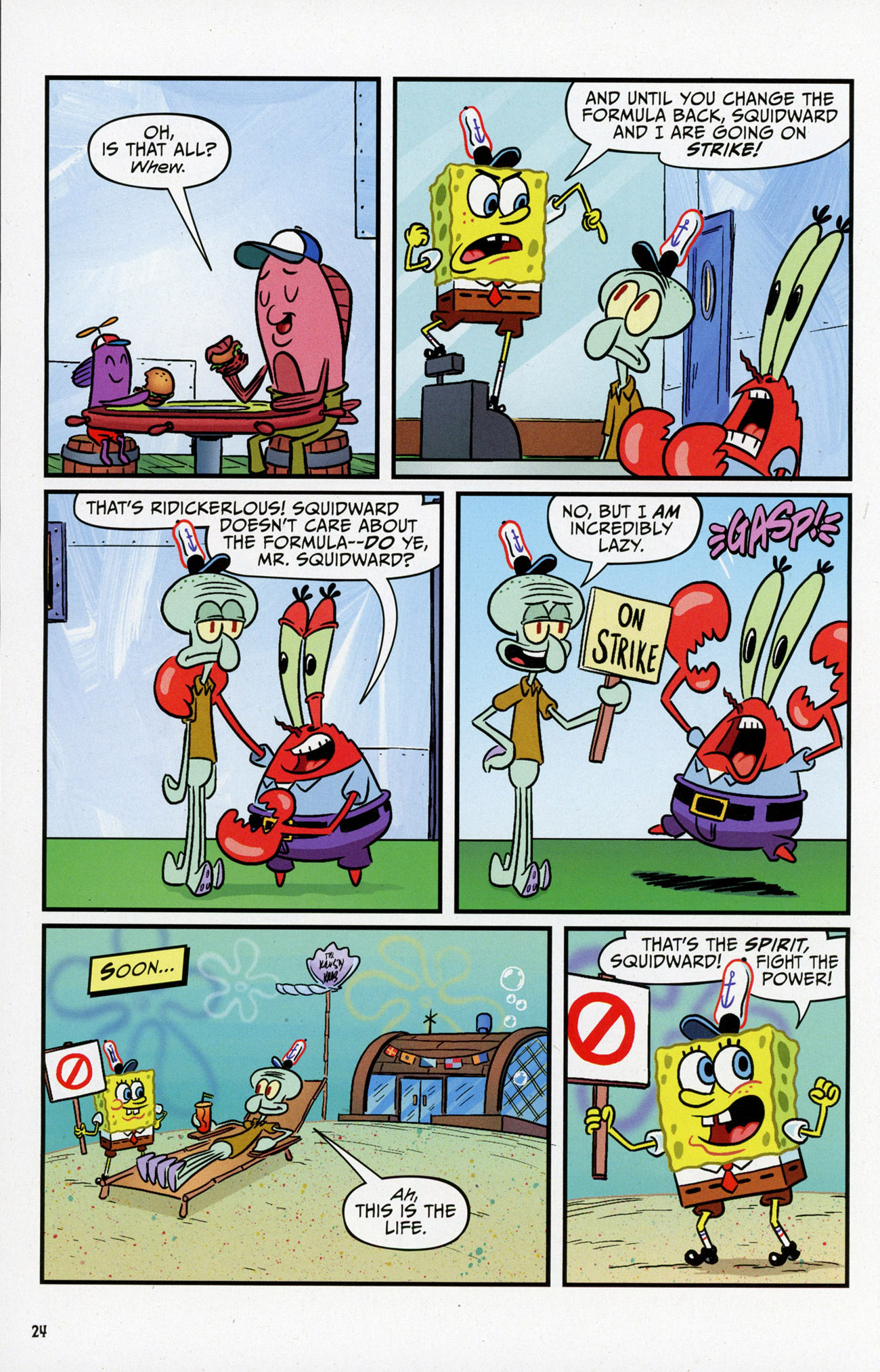 Read online SpongeBob Comics comic -  Issue #40 - 25