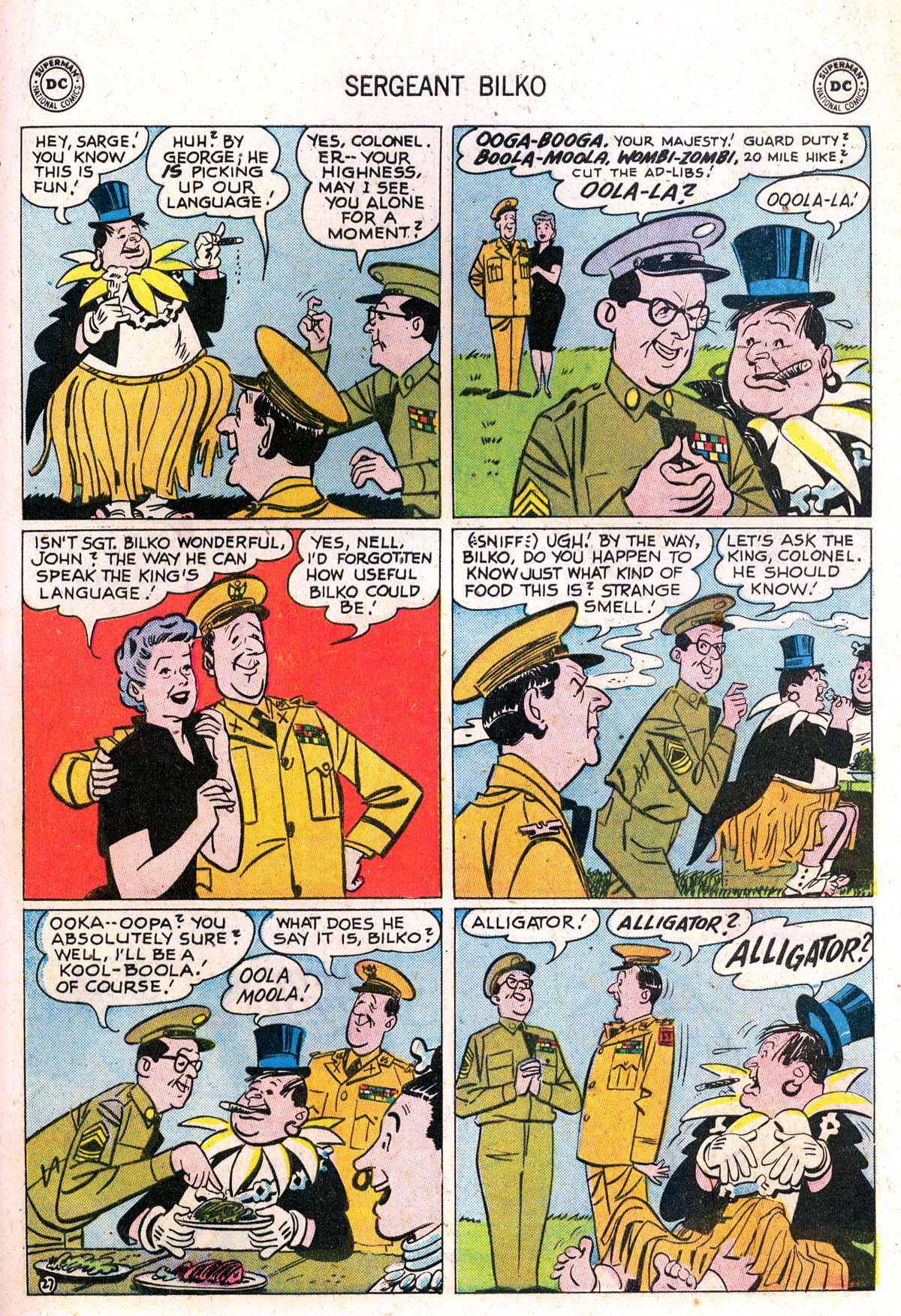 Read online Sergeant Bilko comic -  Issue #7 - 29