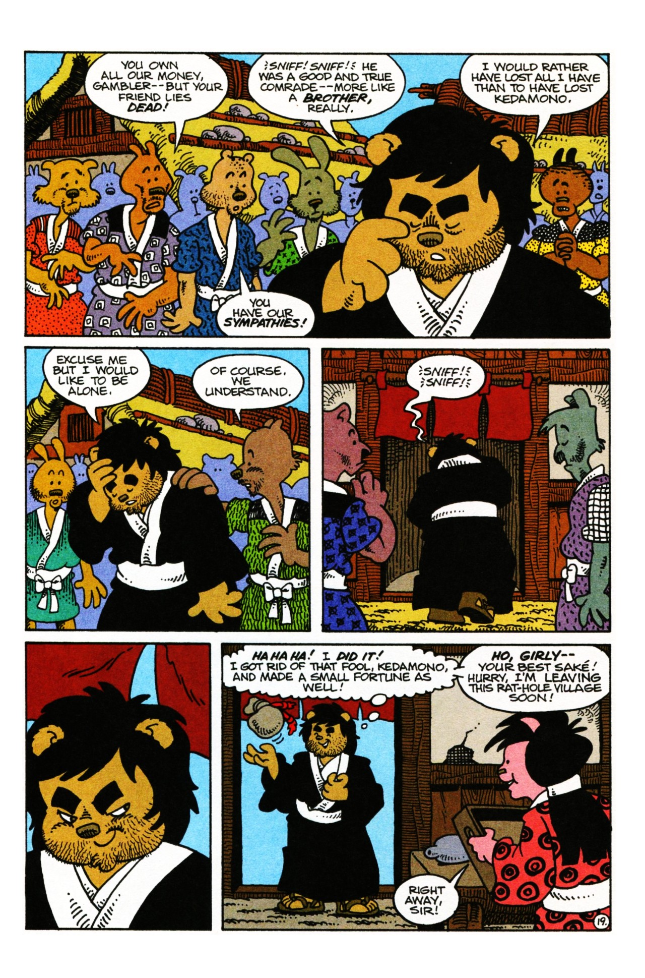 Read online Usagi Yojimbo (1993) comic -  Issue #8 - 20