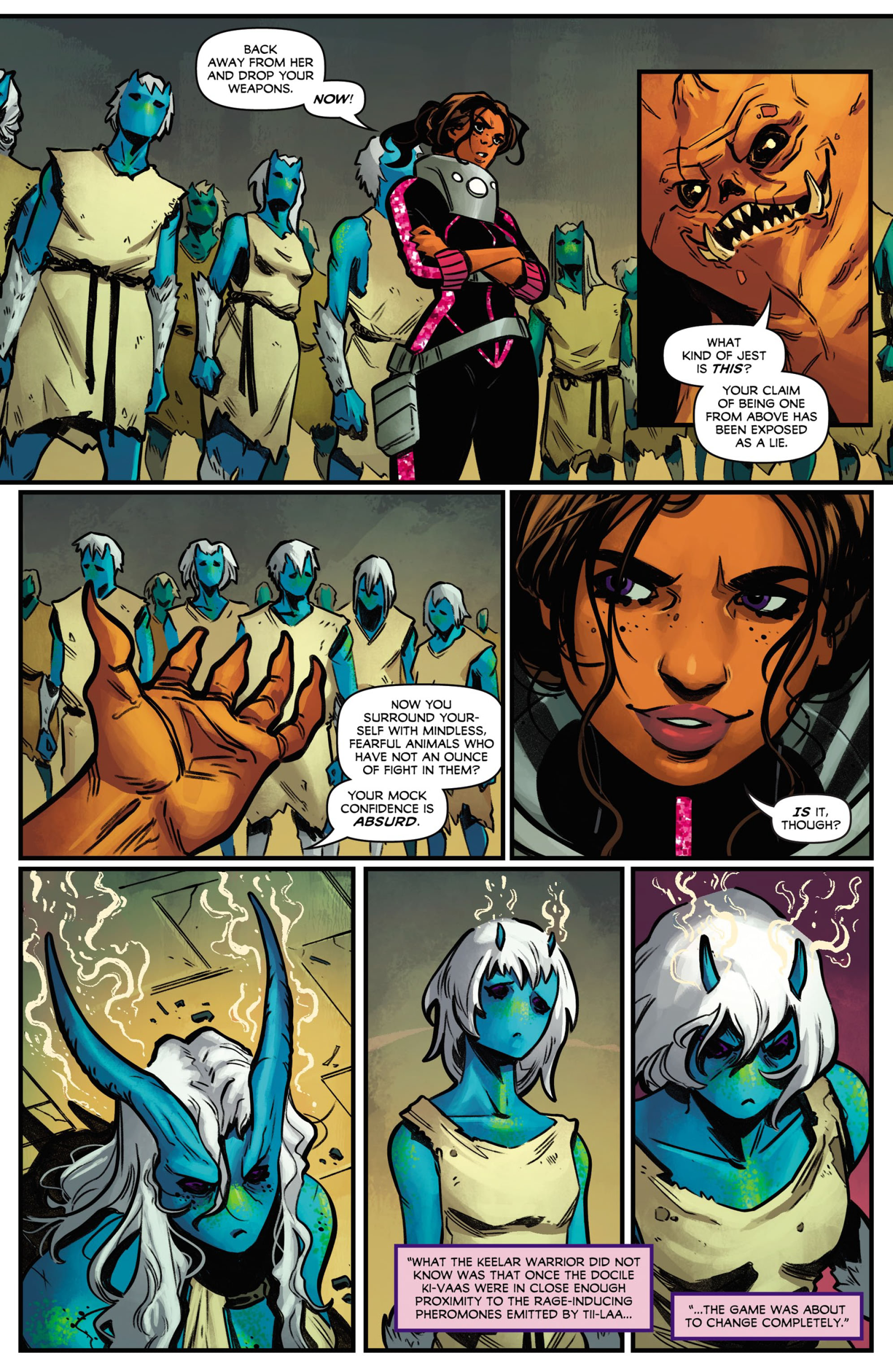 Read online Beyond the Farthest Star: Warriors of Zandar comic -  Issue #4 - 10