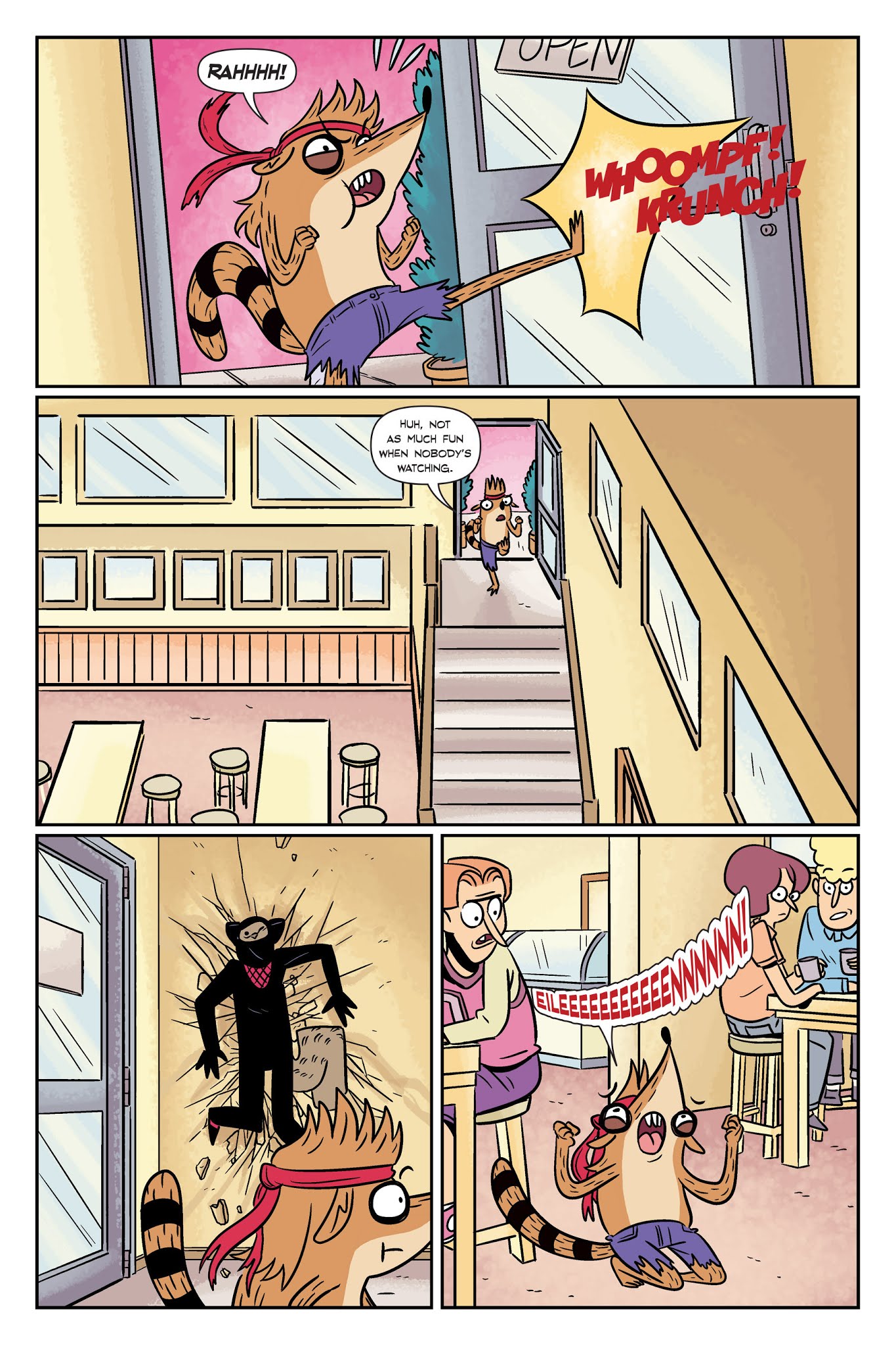 Read online Regular Show: Noir Means Noir, Buddy comic -  Issue # TPB (Part 1) - 80