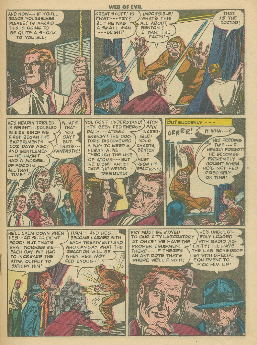 Read online Web of Evil comic -  Issue #11 - 19