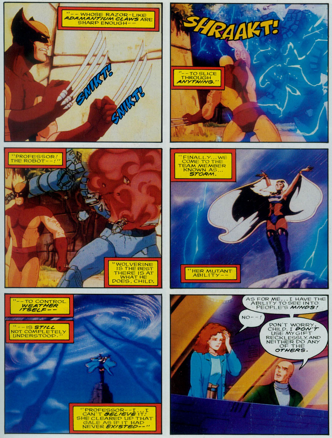 Read online X-Men: Animation Special comic -  Issue # TPB - 18