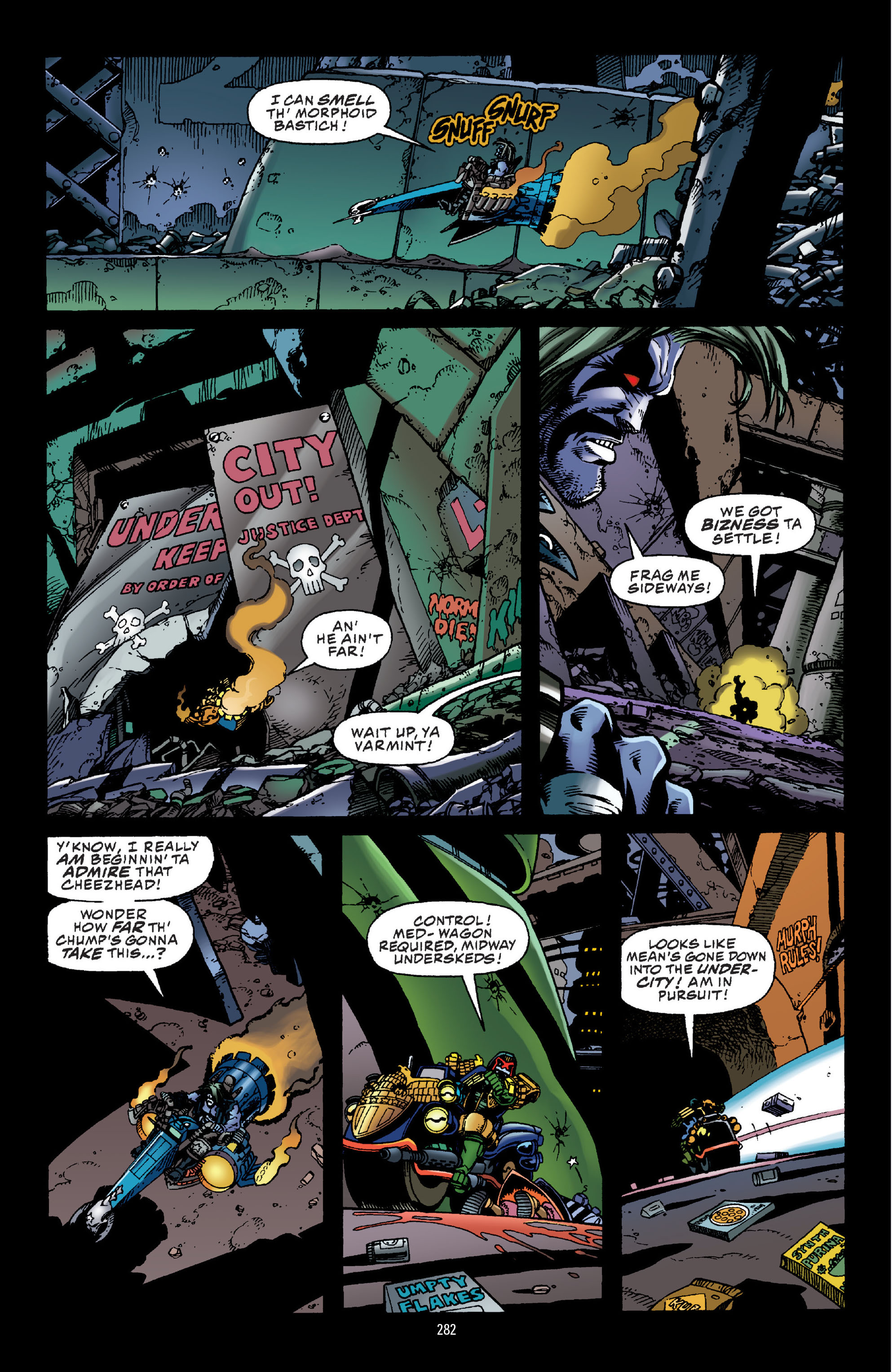 Read online Batman/Judge Dredd Collection comic -  Issue # TPB (Part 2) - 127
