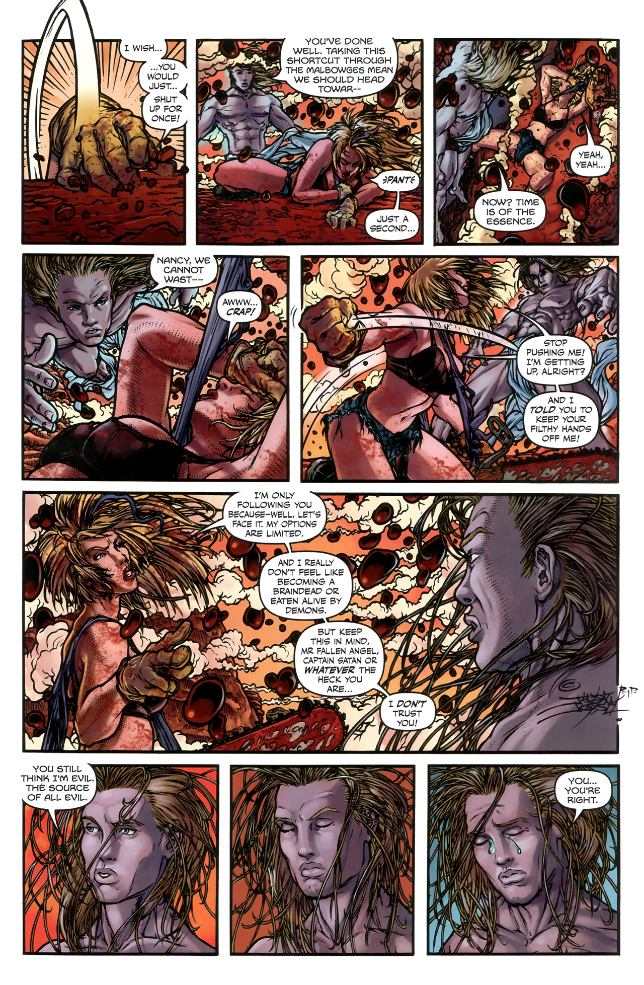 Read online Nancy in Hell comic -  Issue #2 - 15