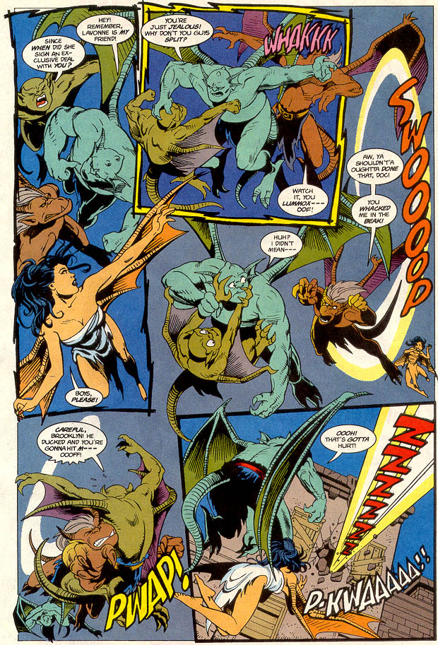 Read online Gargoyles (1995) comic -  Issue #4 - Blood From A Stone - 17