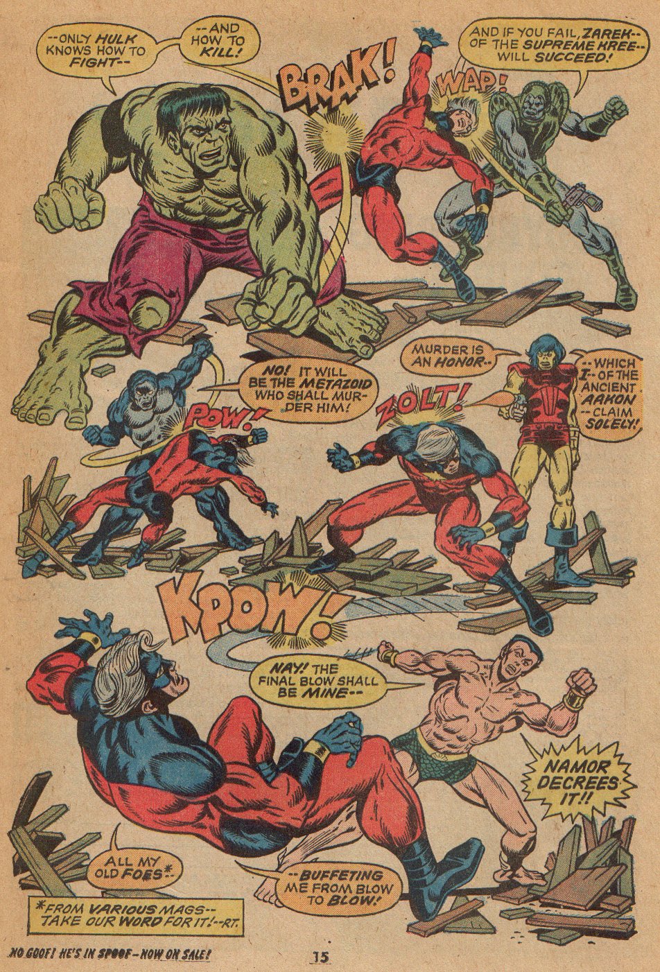 Captain Marvel (1968) Issue #25 #25 - English 12
