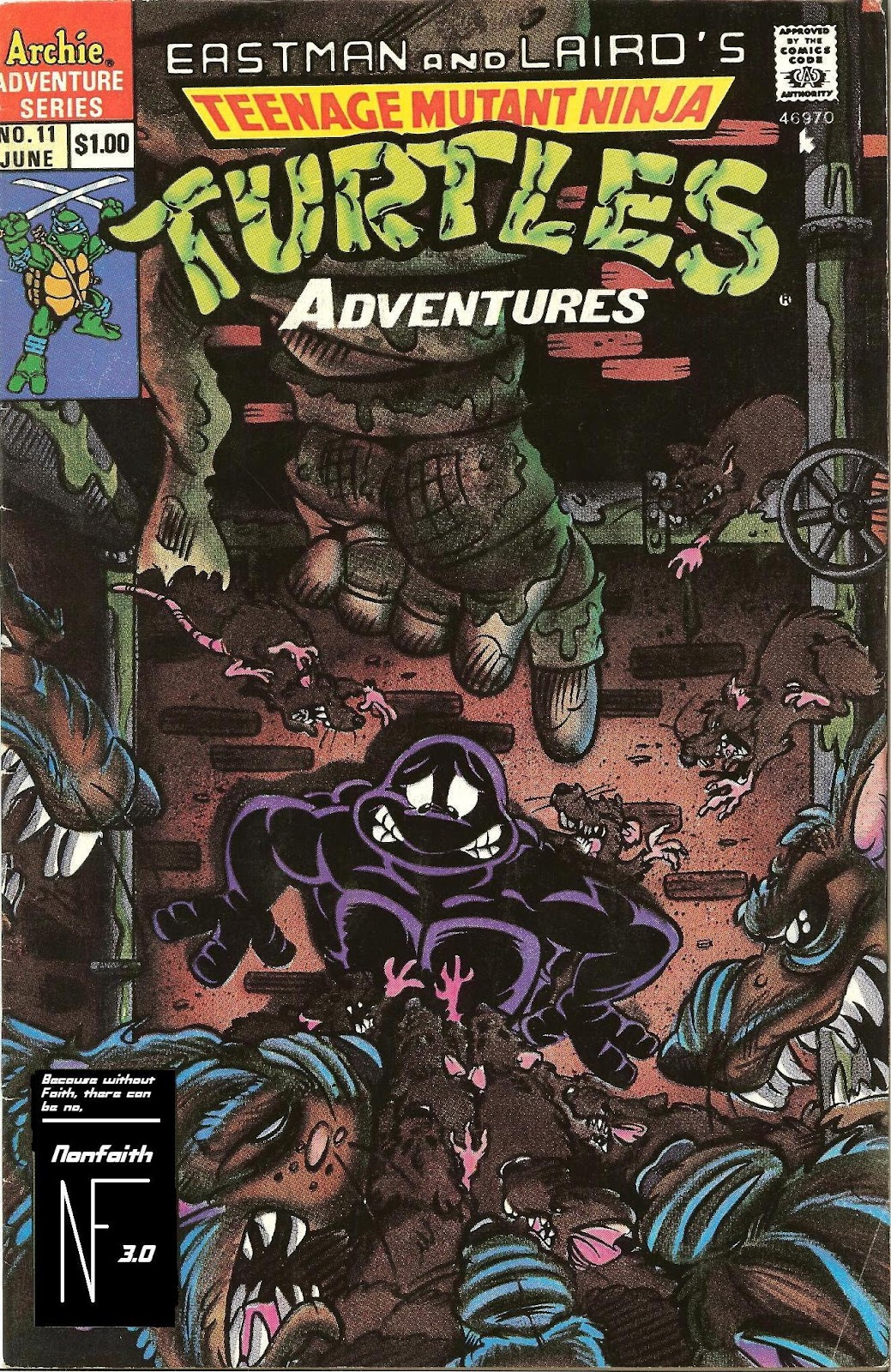 Teenage Mutant Ninja Turtles Adventures (1989) issue 11 - Page 1