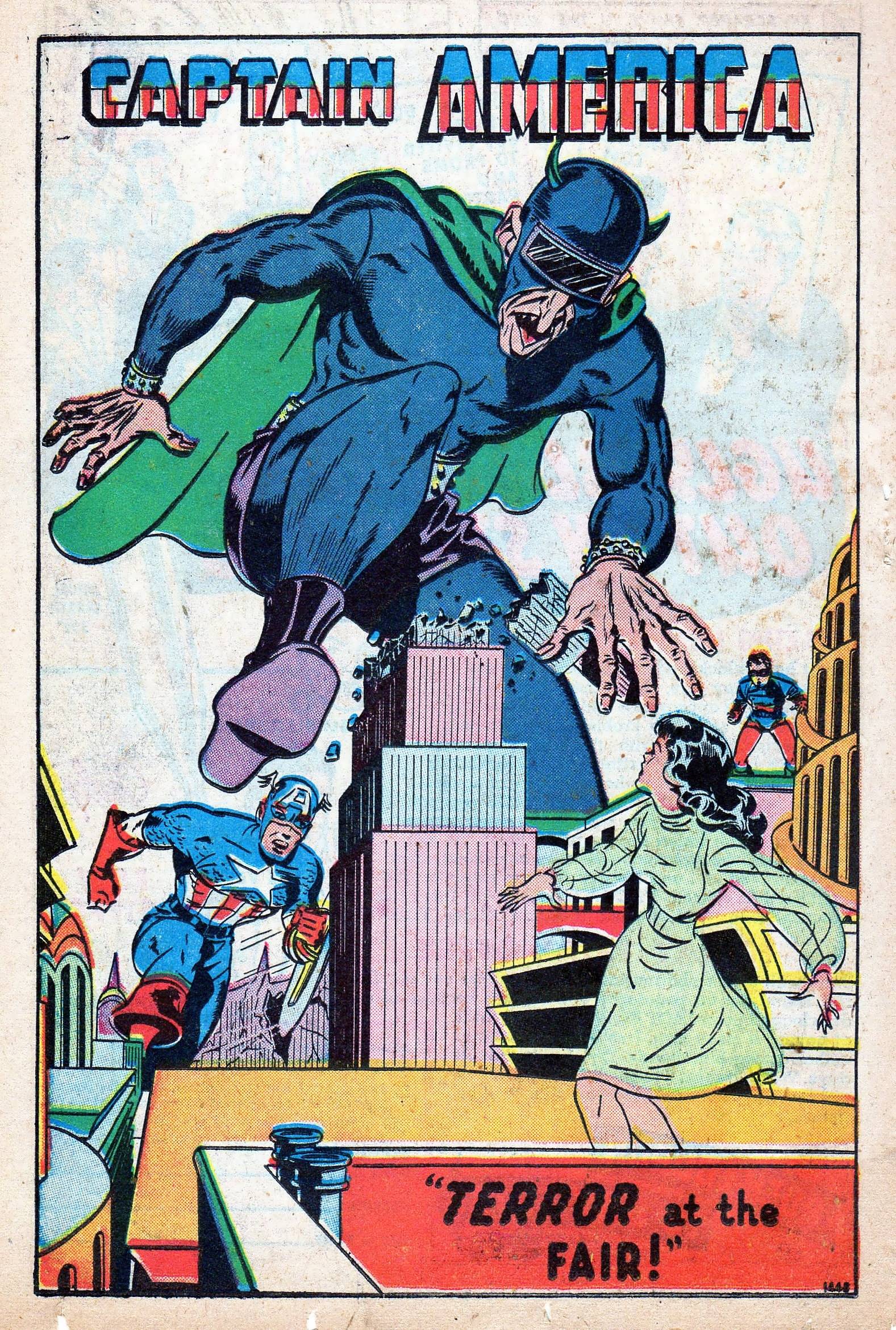 Read online Captain America Comics comic -  Issue #64 - 36