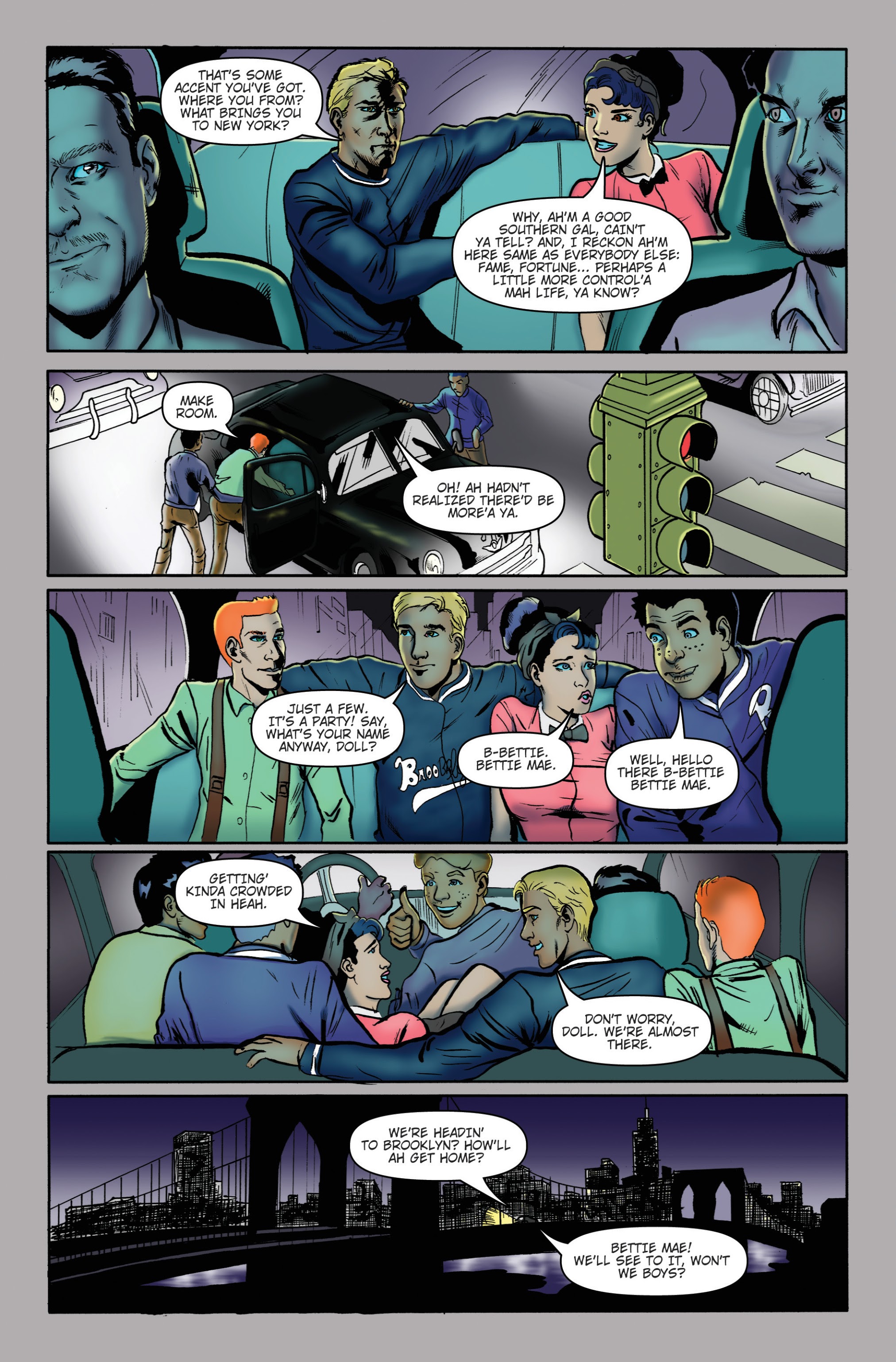 Read online Fantasy World of Bettie Page comic -  Issue #3 - 4