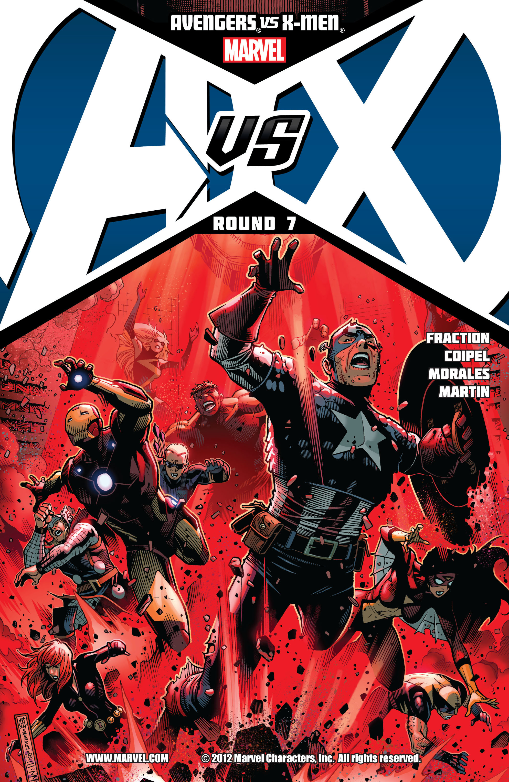 Read online Avengers Vs. X-Men comic -  Issue #7 - 1