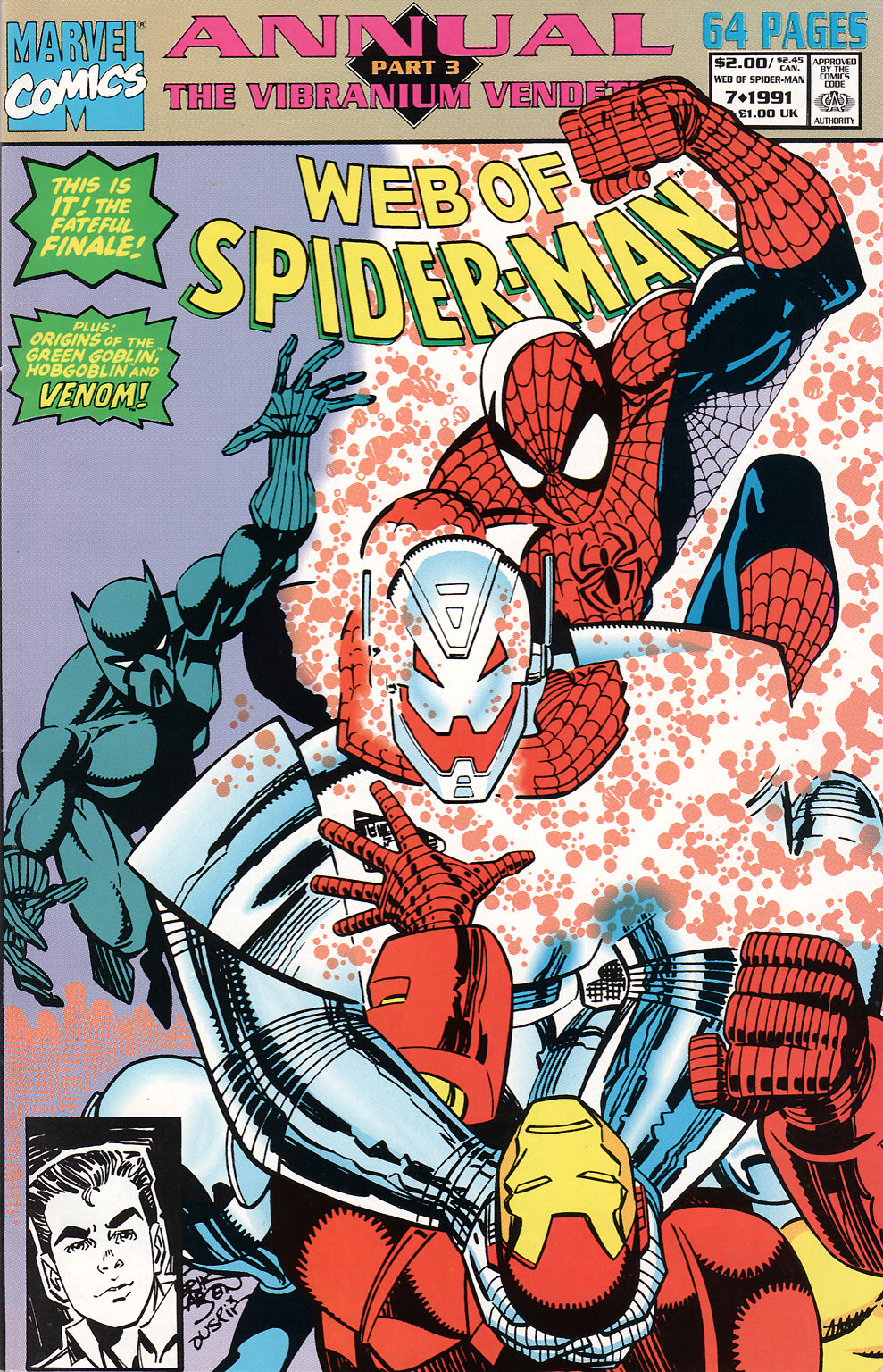 Read online Web of Spider-Man (1985) comic -  Issue # _Annual 7 - 1