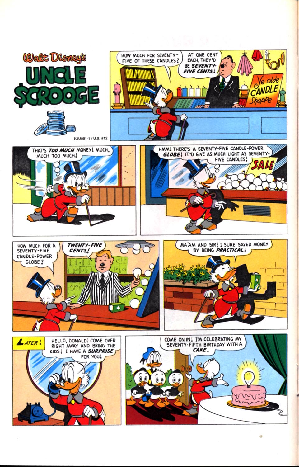 Read online Uncle Scrooge (1953) comic -  Issue #275 - 12