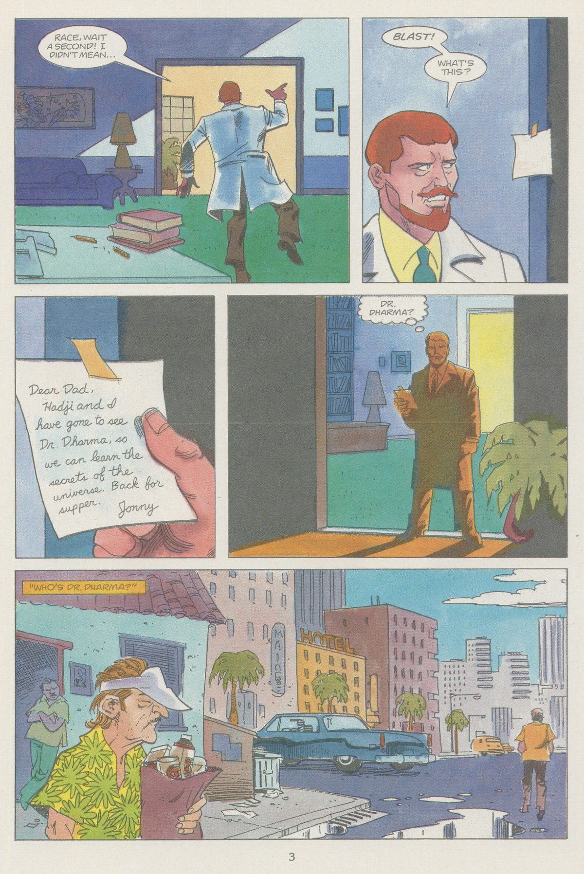 Read online Jonny Quest comic -  Issue #19 - 5
