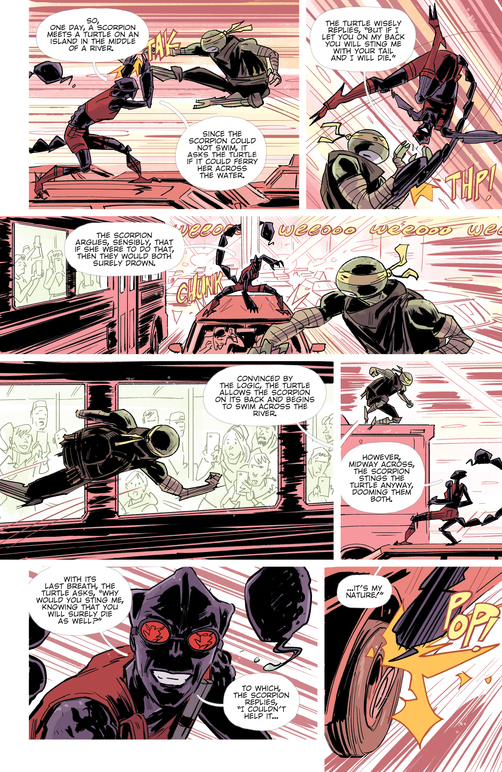 Read online Teenage Mutant Ninja Turtles: Jennika II comic -  Issue #3 - 17