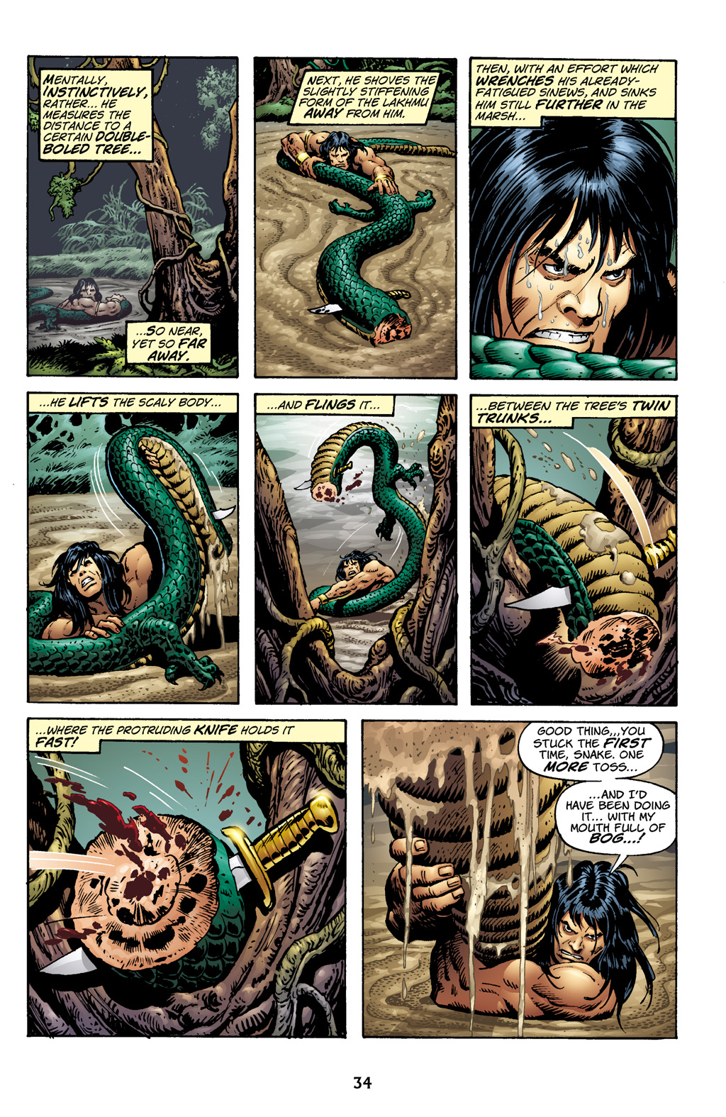 Read online The Chronicles of Conan comic -  Issue # TPB 5 (Part 1) - 33