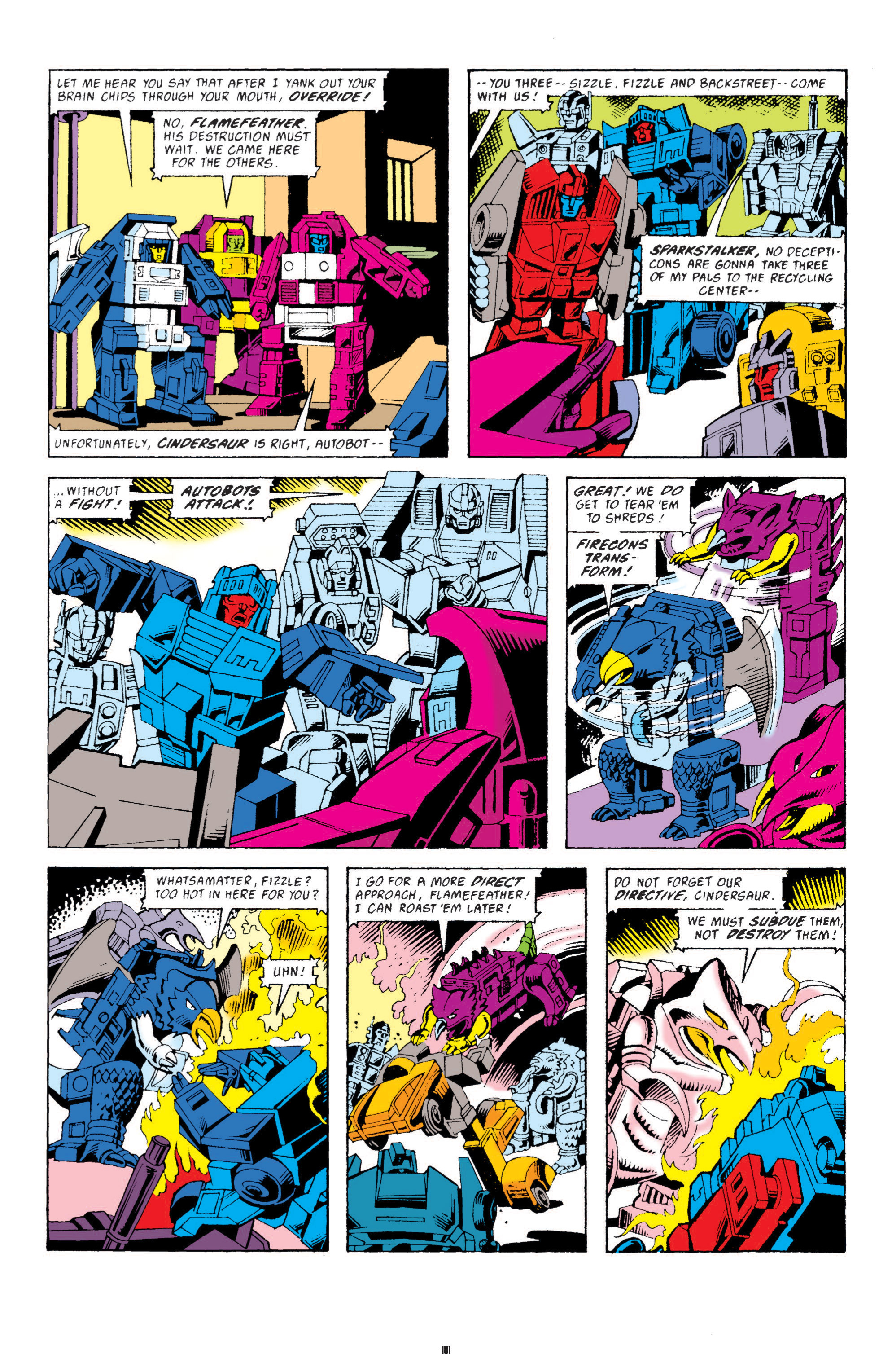 Read online The Transformers Classics comic -  Issue # TPB 4 - 182