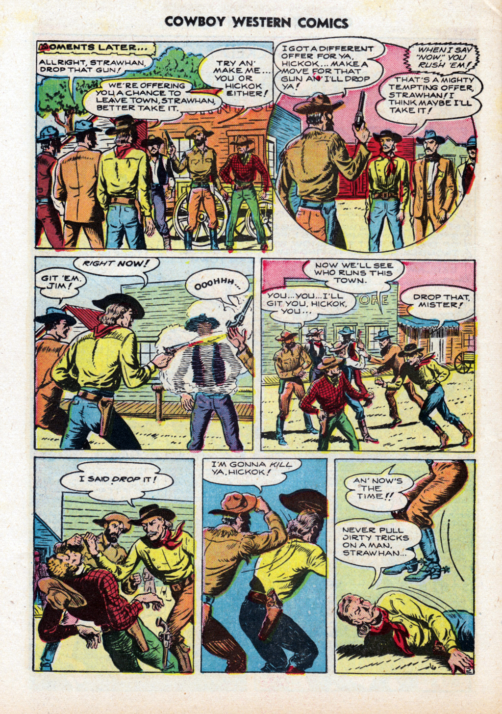 Read online Cowboy Western Comics (1948) comic -  Issue #21 - 32