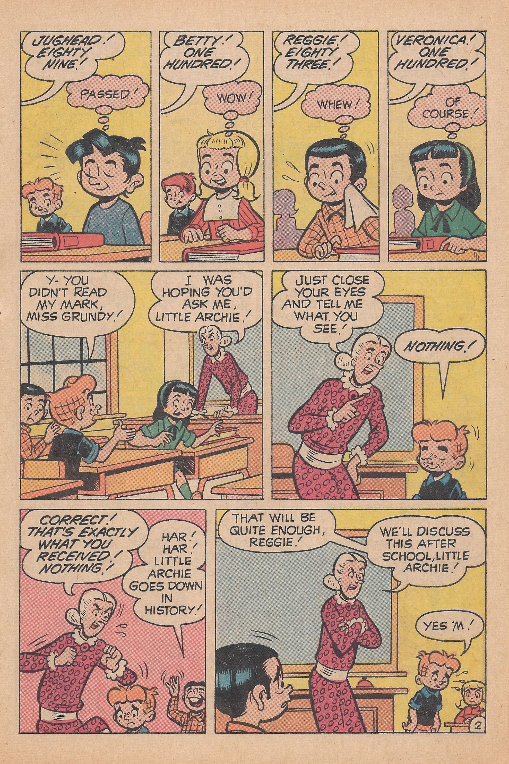 Read online The Adventures of Little Archie comic -  Issue #60 - 62