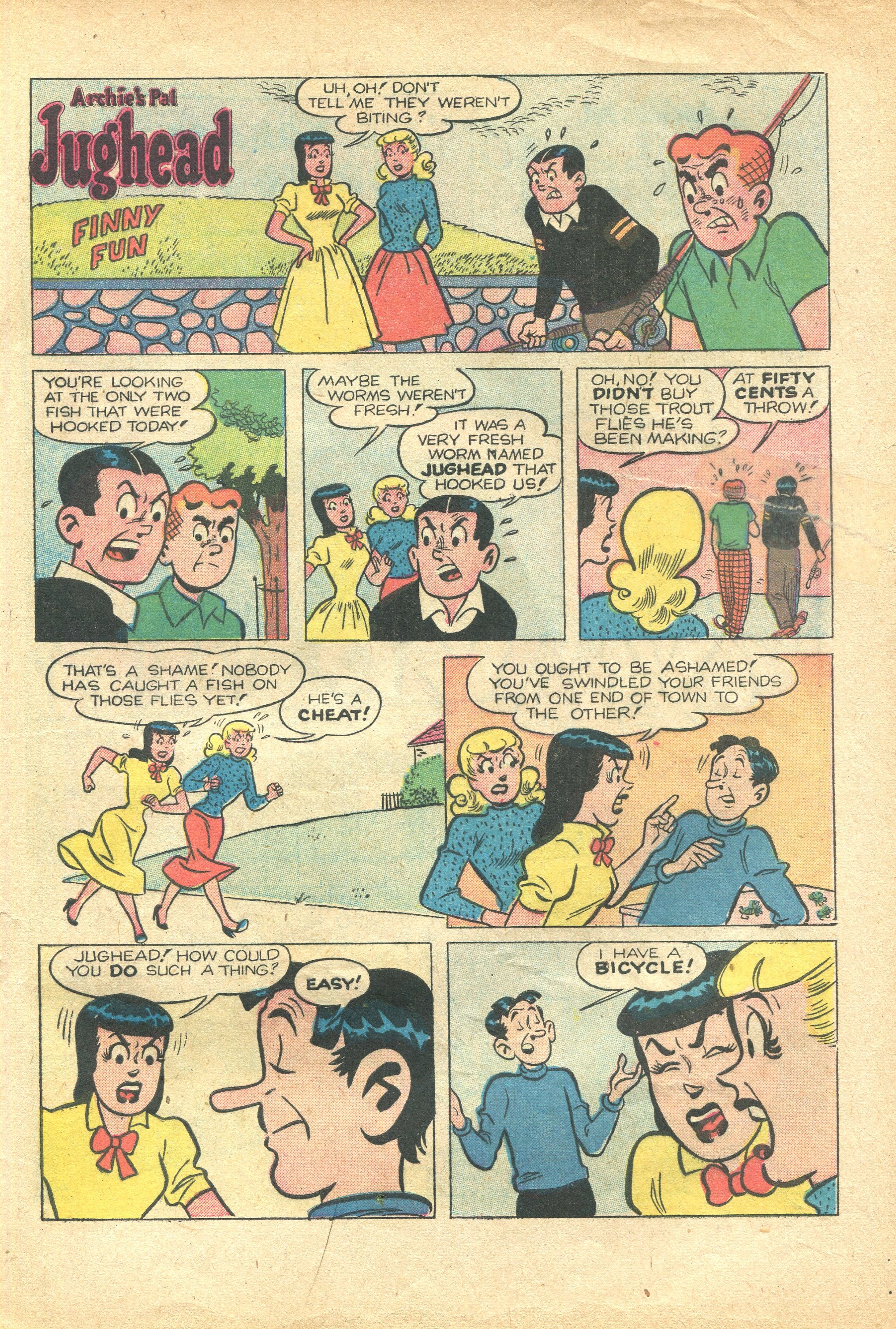 Read online Archie's Pal Jughead comic -  Issue #38 - 29